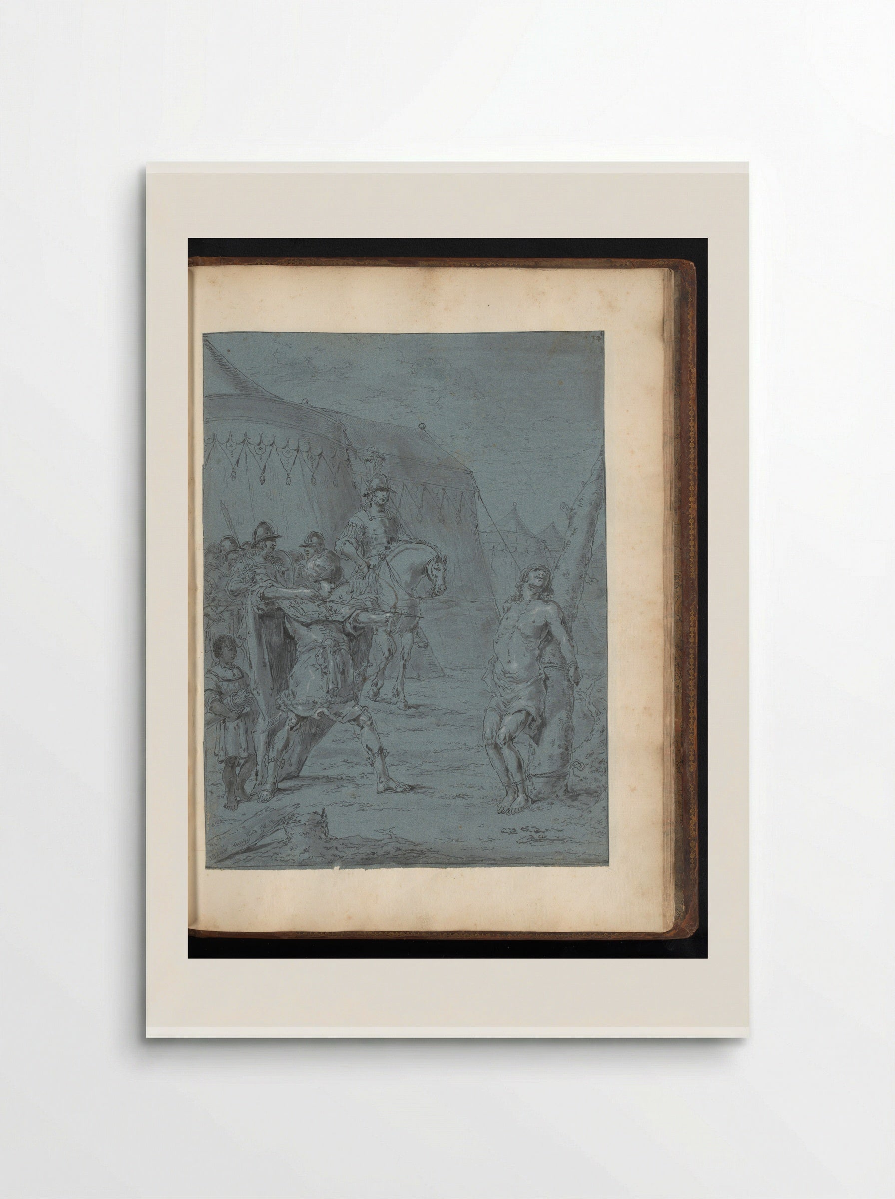 Alexander the Great Kills Orsodates - Leonaert Bramer - Poster