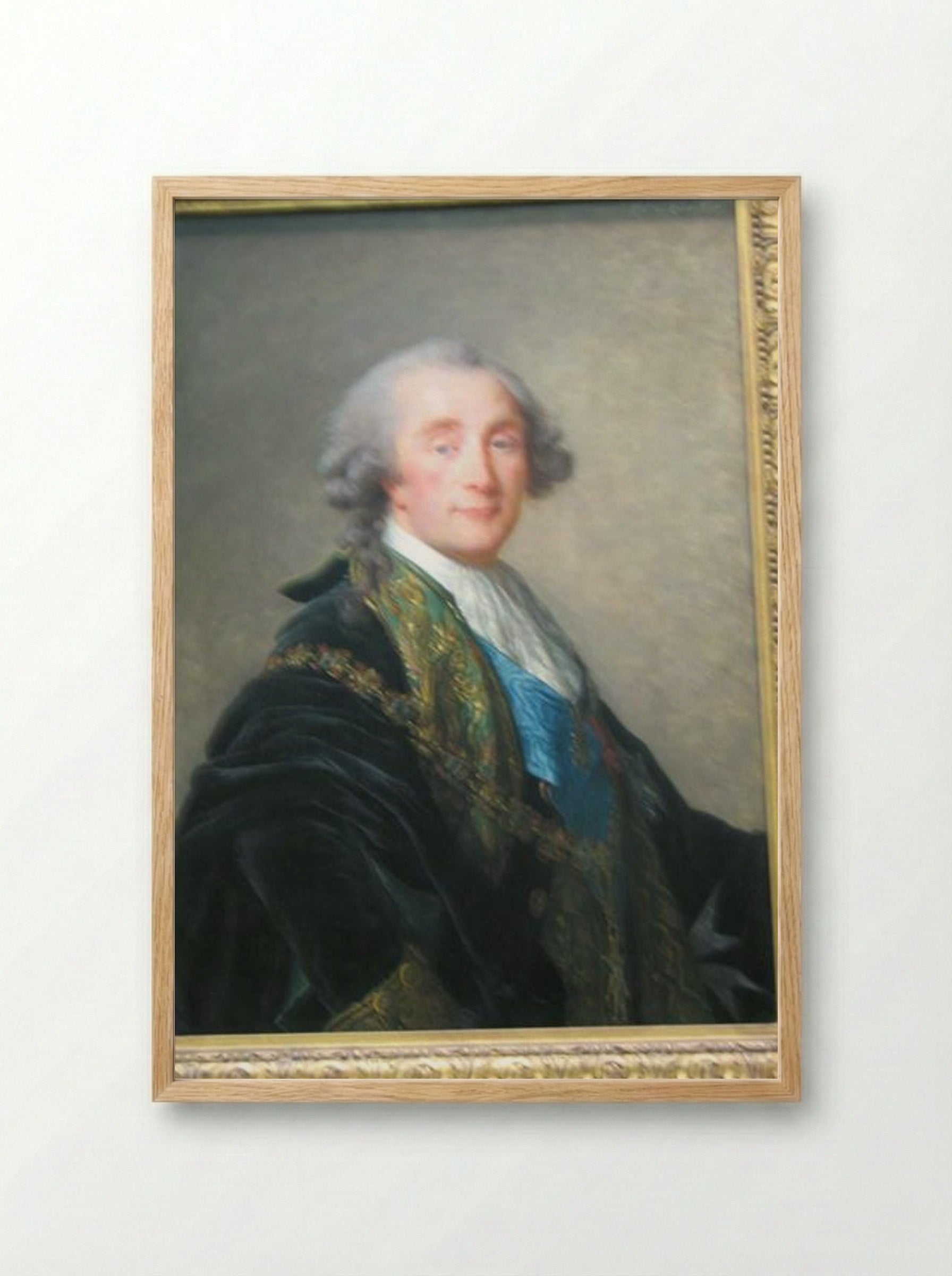 Alexandre Charles Emmanuel de Crussol, Duc de Crussol - Louise Elisabeth Vigee Le Brun - Framed Print Wood