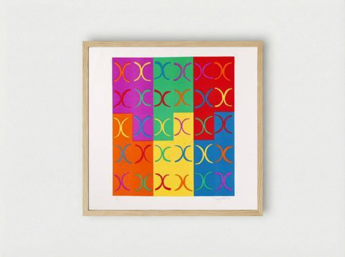 Alhambra - Terry Frost - Framed Print Wood