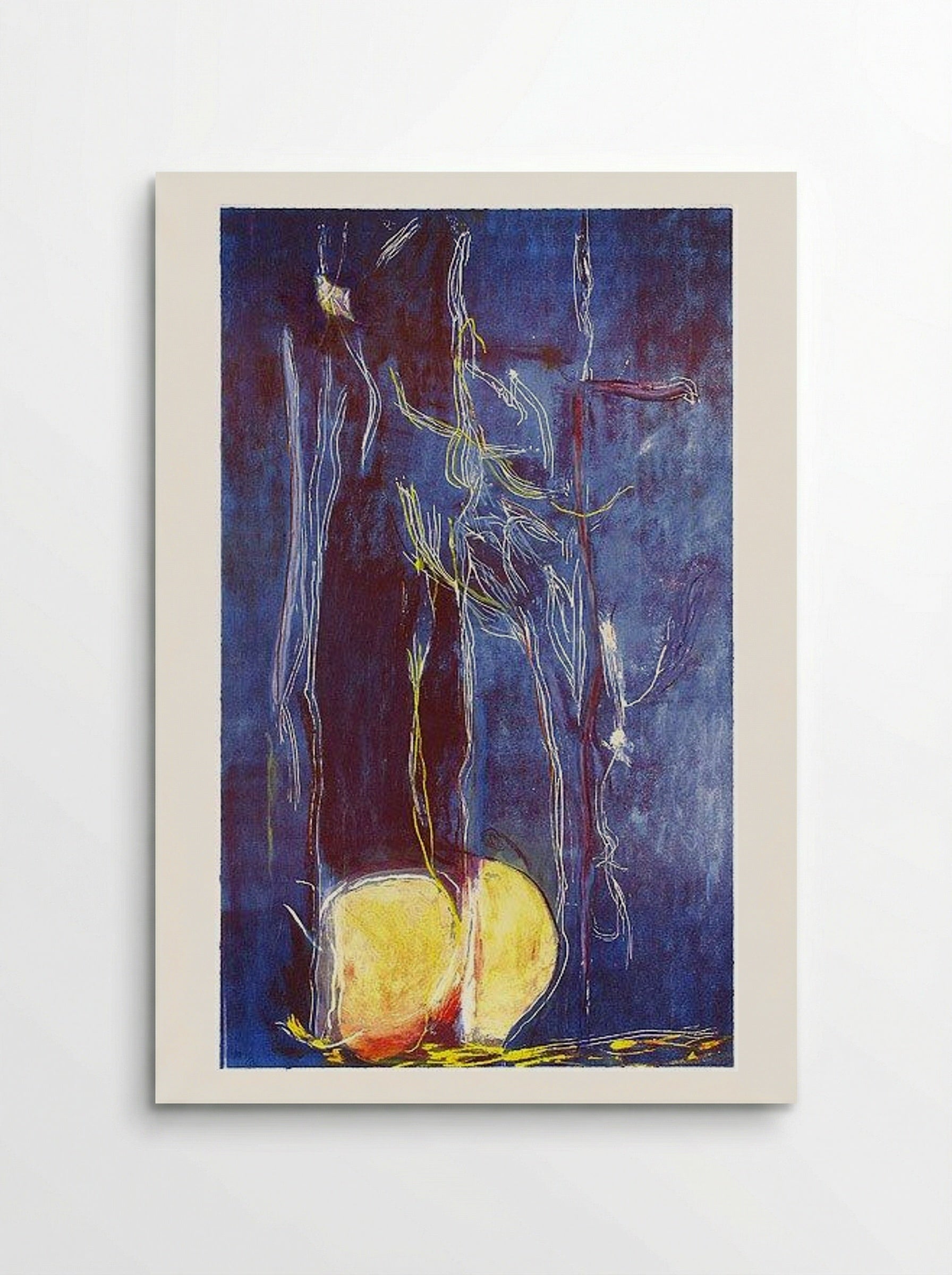 All About Blue - Helen Frankenthaler - Poster