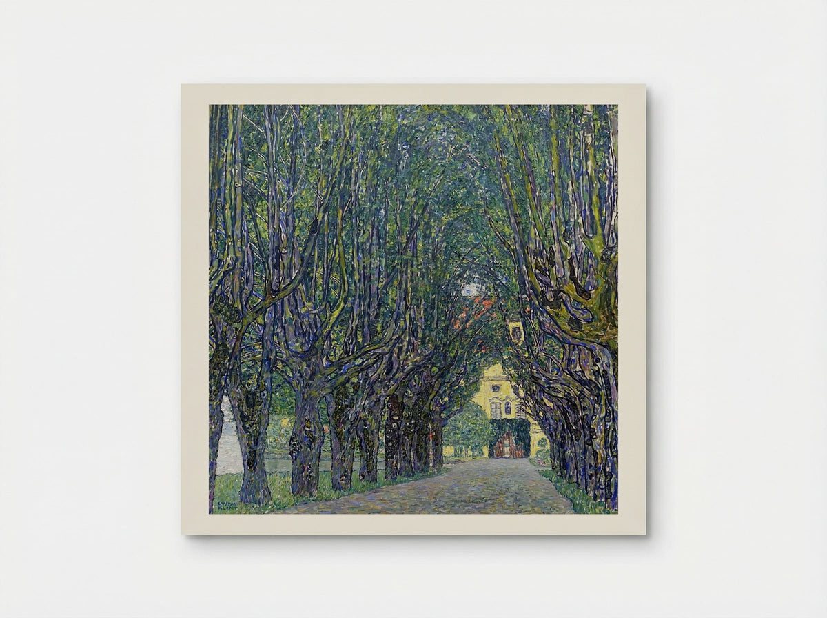 Allé vid Schloss Kammer - Gustav Klimt