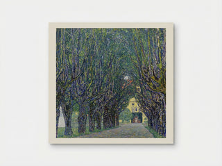 Allé vid Schloss Kammer - Gustav Klimt