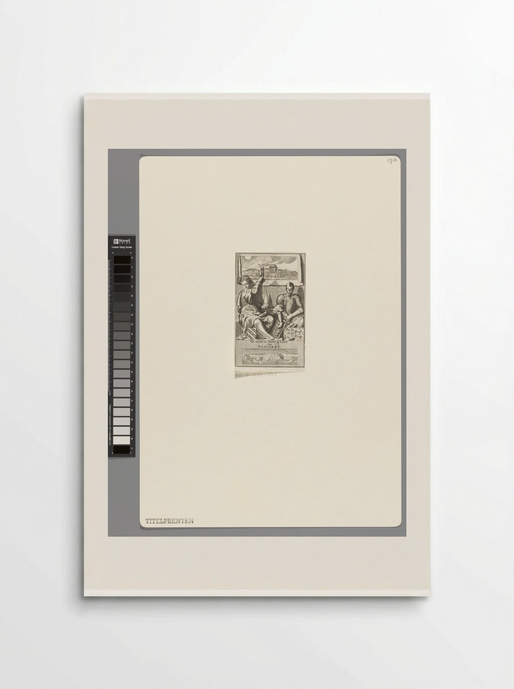Allegorie op bloei en verval van Stavoren - Pieter van den Berge - Poster