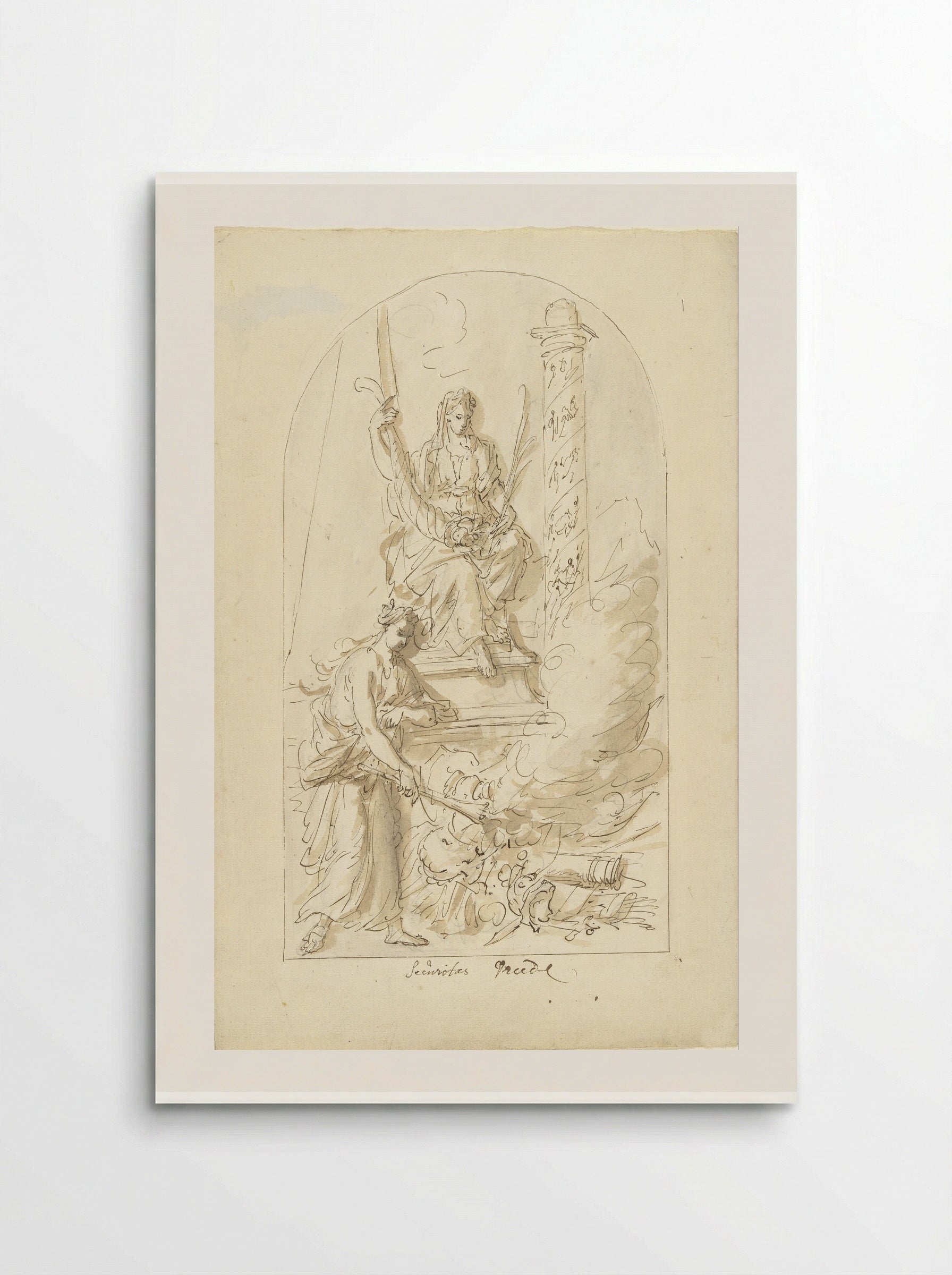 Allegorie op de Vrede - Elias van Nijmegen - Poster