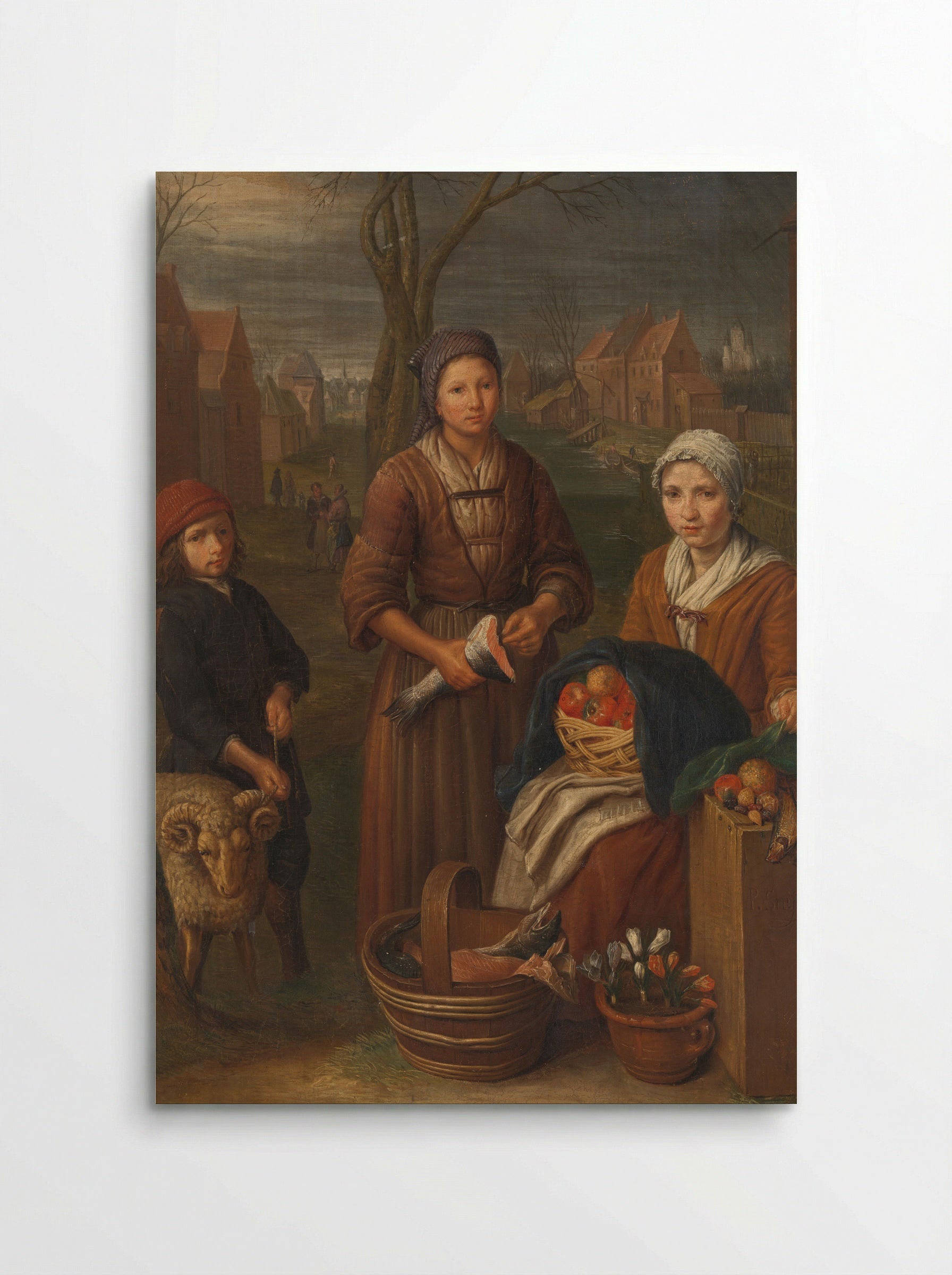 Allegorie op de maand maart - Peeter Snijers - Poster