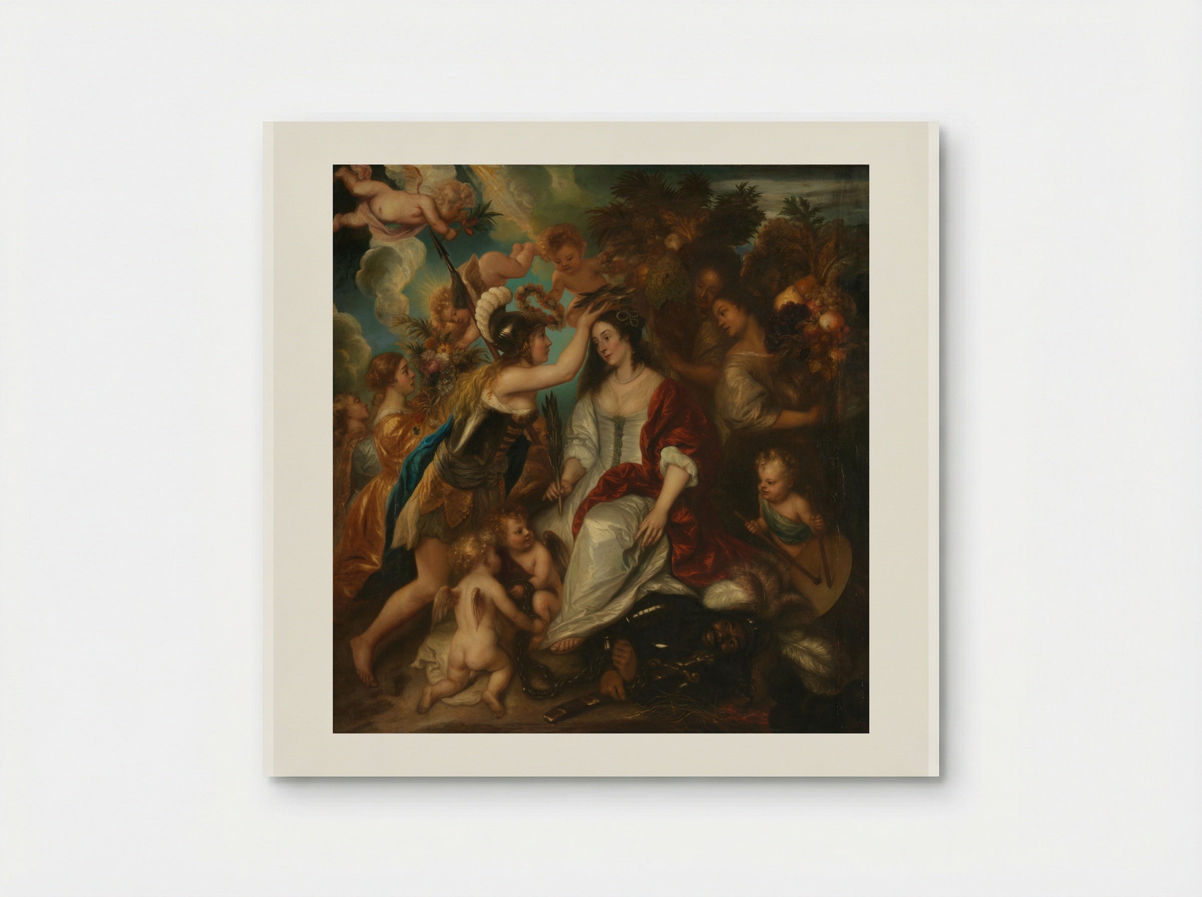 Allegorie op de vrede - Jan Lievens - Poster