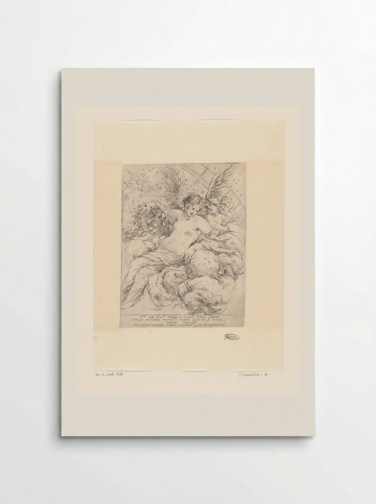 Allegorie van de nacht - Giuseppe Diamantini - Poster