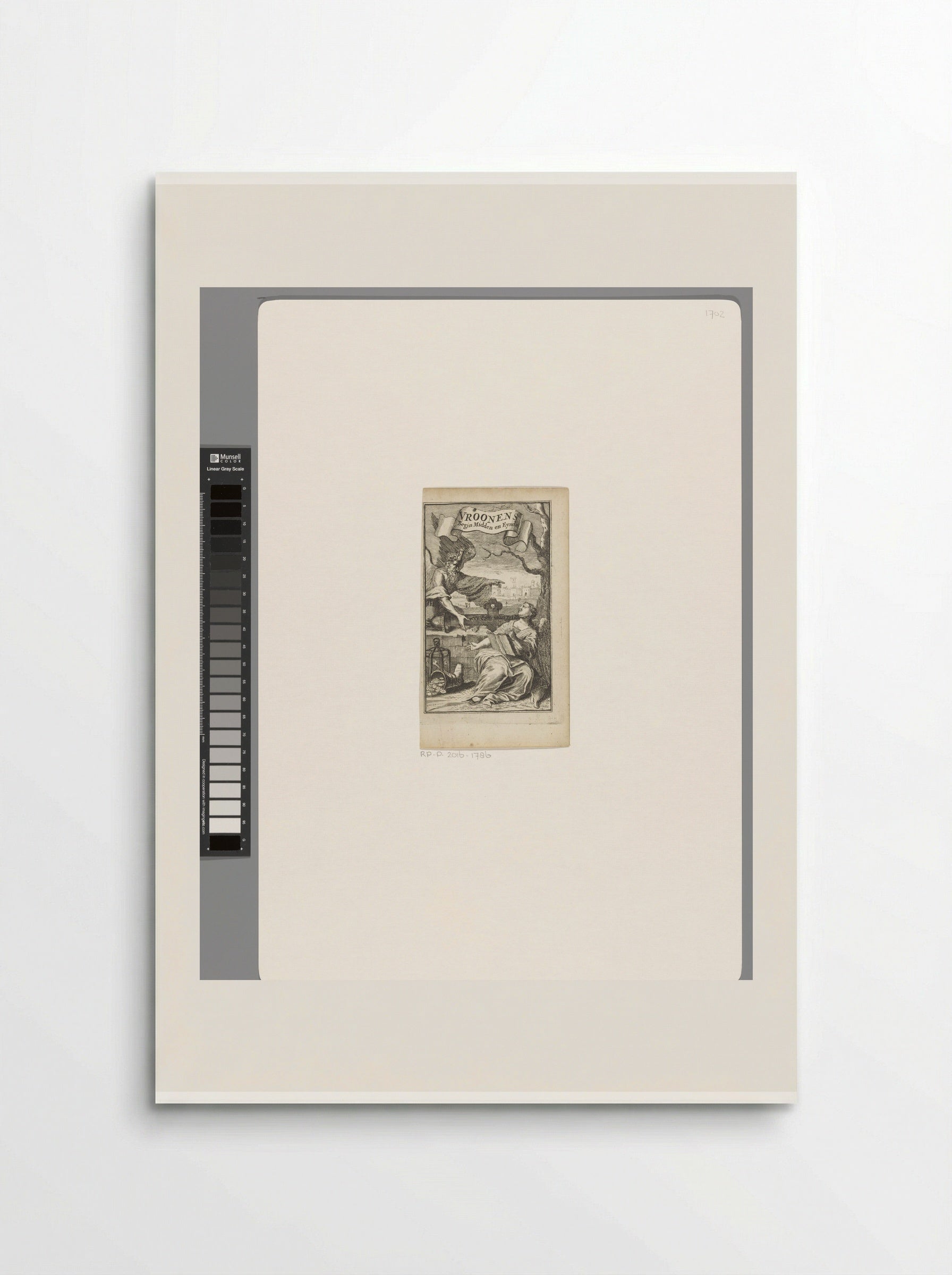 Allegory of Father Time and History - Pieter van den Berge - Poster