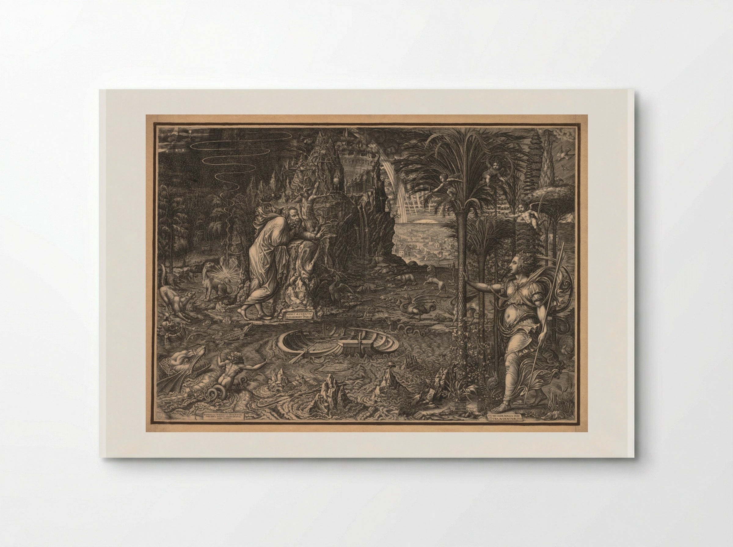 Allegory of Life - Giorgio Ghisi - Poster