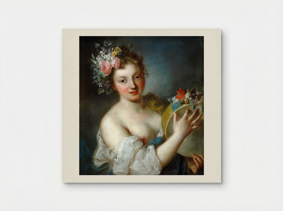 Allegory of Music - Rosalba Carriera - Poster