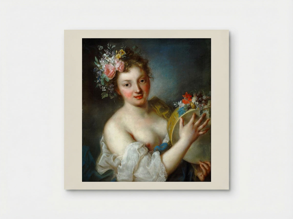 Allegory of Music - Rosalba Carriera - Poster