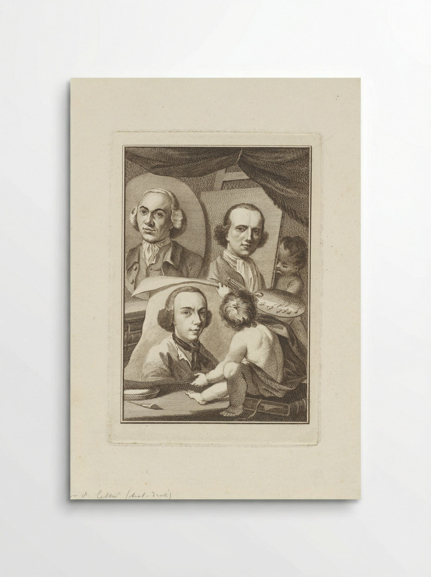 Allegory of Painting - Izaak Schmidt - Poster