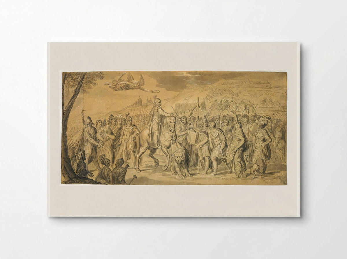Allegory of the Battle of White Mountain - Aegidius Sadeler II - Poster