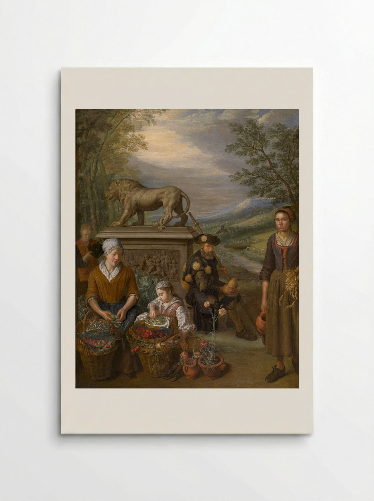 Allegory of the Seasons - Peeter Snijers - Poster