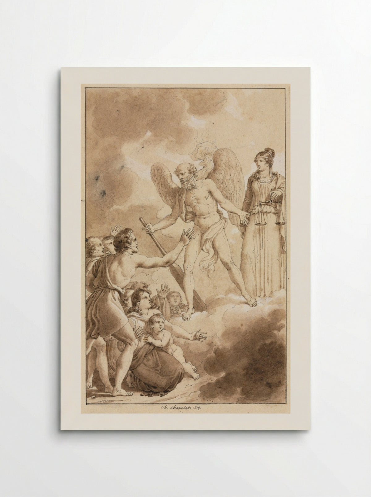 Allegory - Charles Abraham Chasselat - Poster