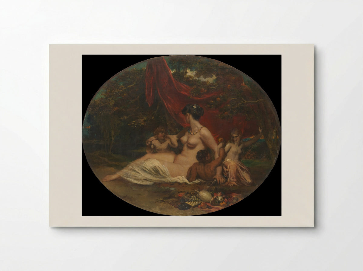Allegory - William Etty - Poster