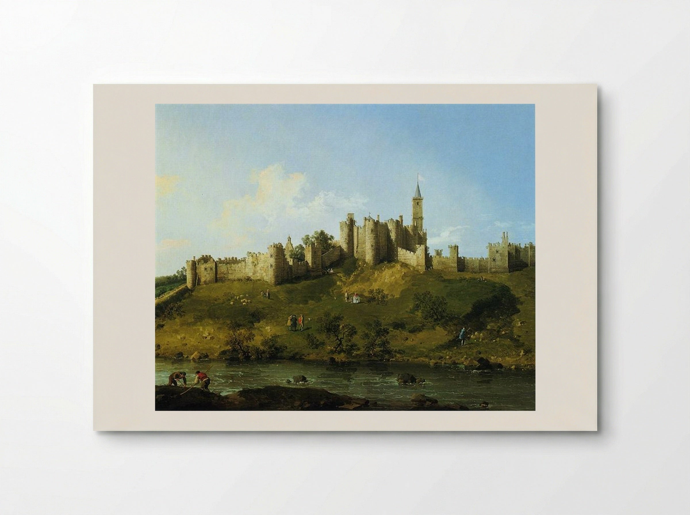 Alnwick Castle - Canaletto - Poster