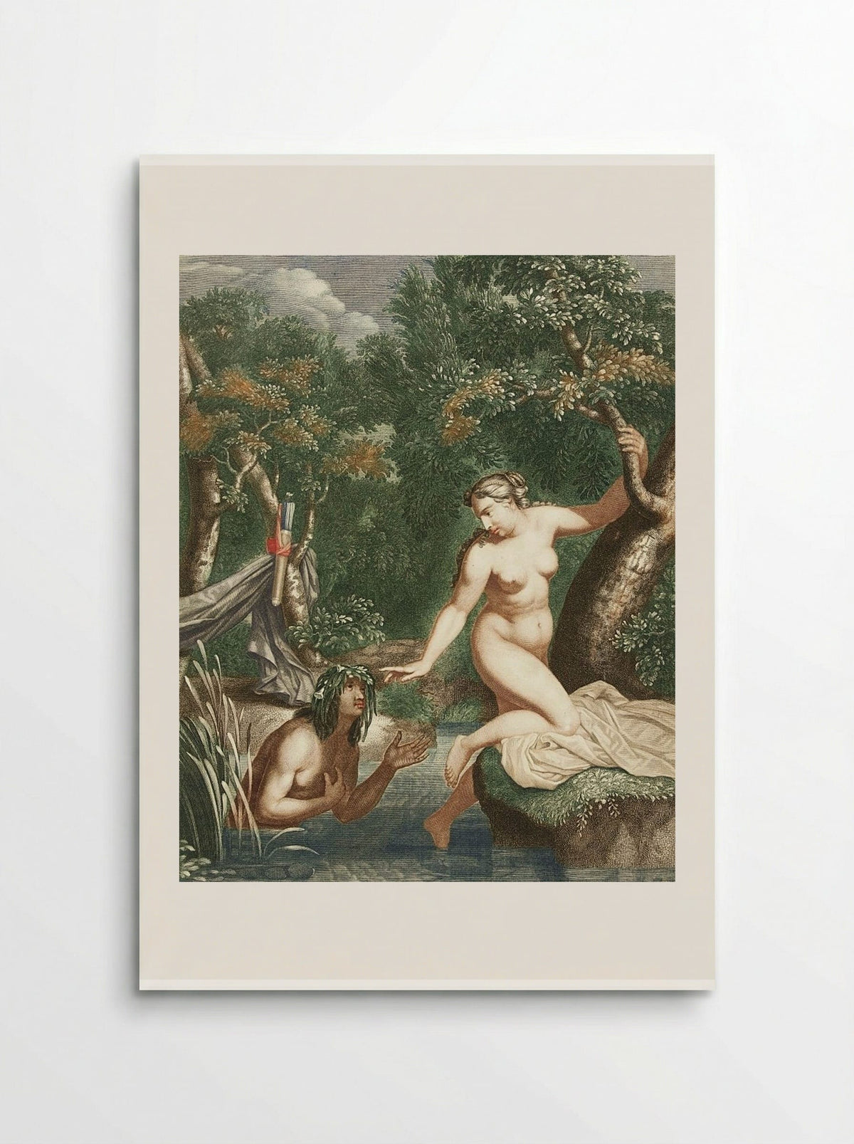Alphëus and Arethusa - Abraham Bloteling - Poster