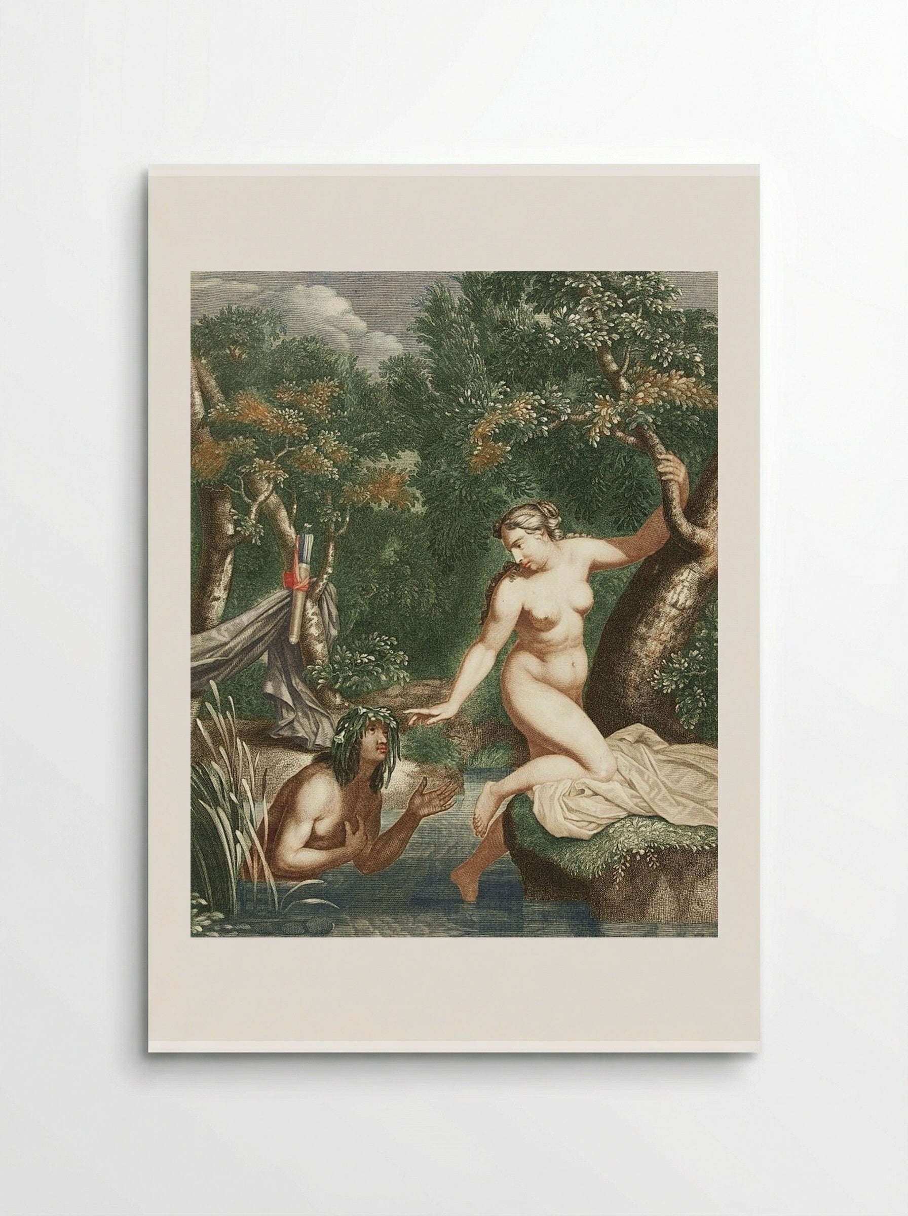 Alphëus and Arethusa - Abraham Bloteling - Poster