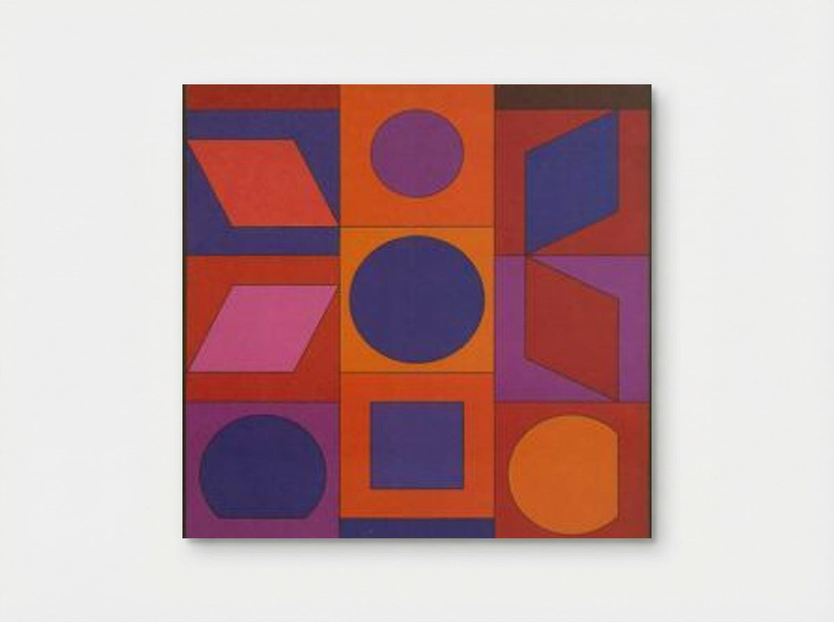 Alphabet VR - Victor Vasarely - Poster