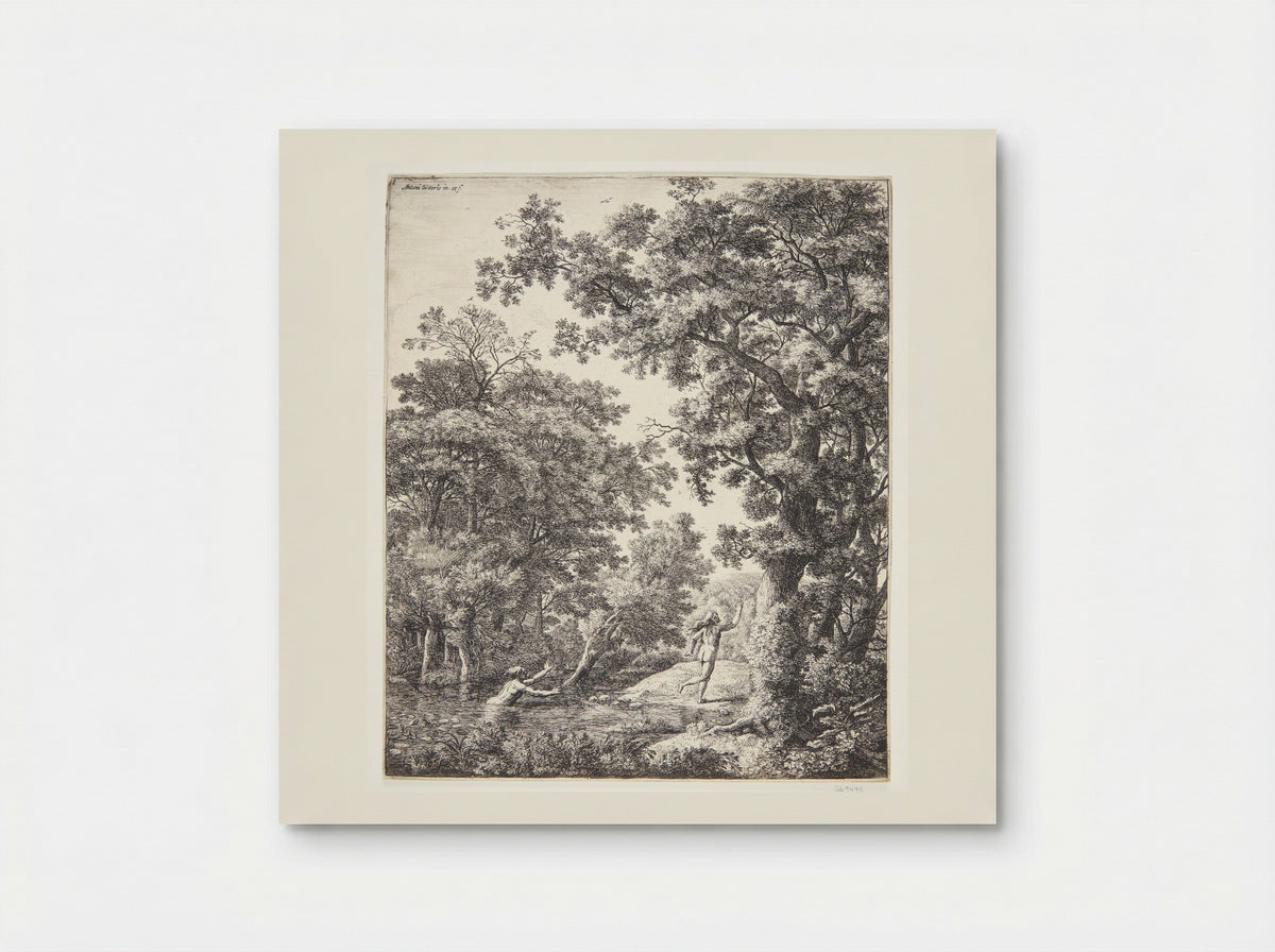 Alpheus and Arethusa - Anthonie Waterloo - Poster