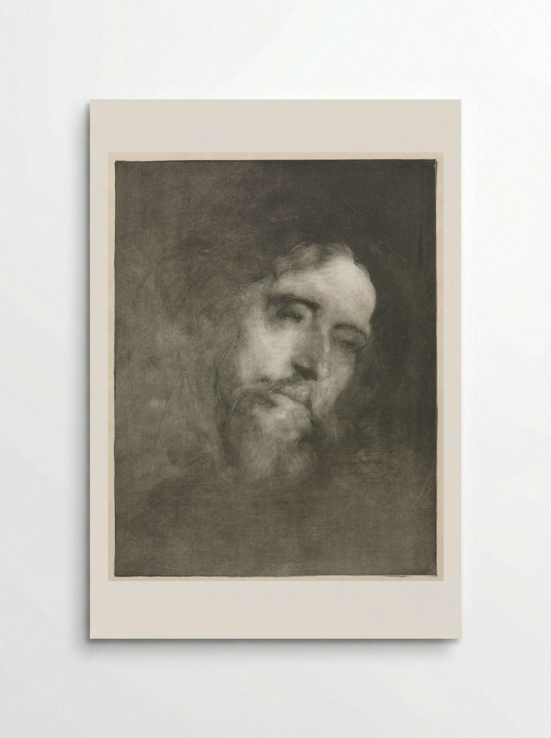 Alphonse Daudet - Eugène Carrière - Poster