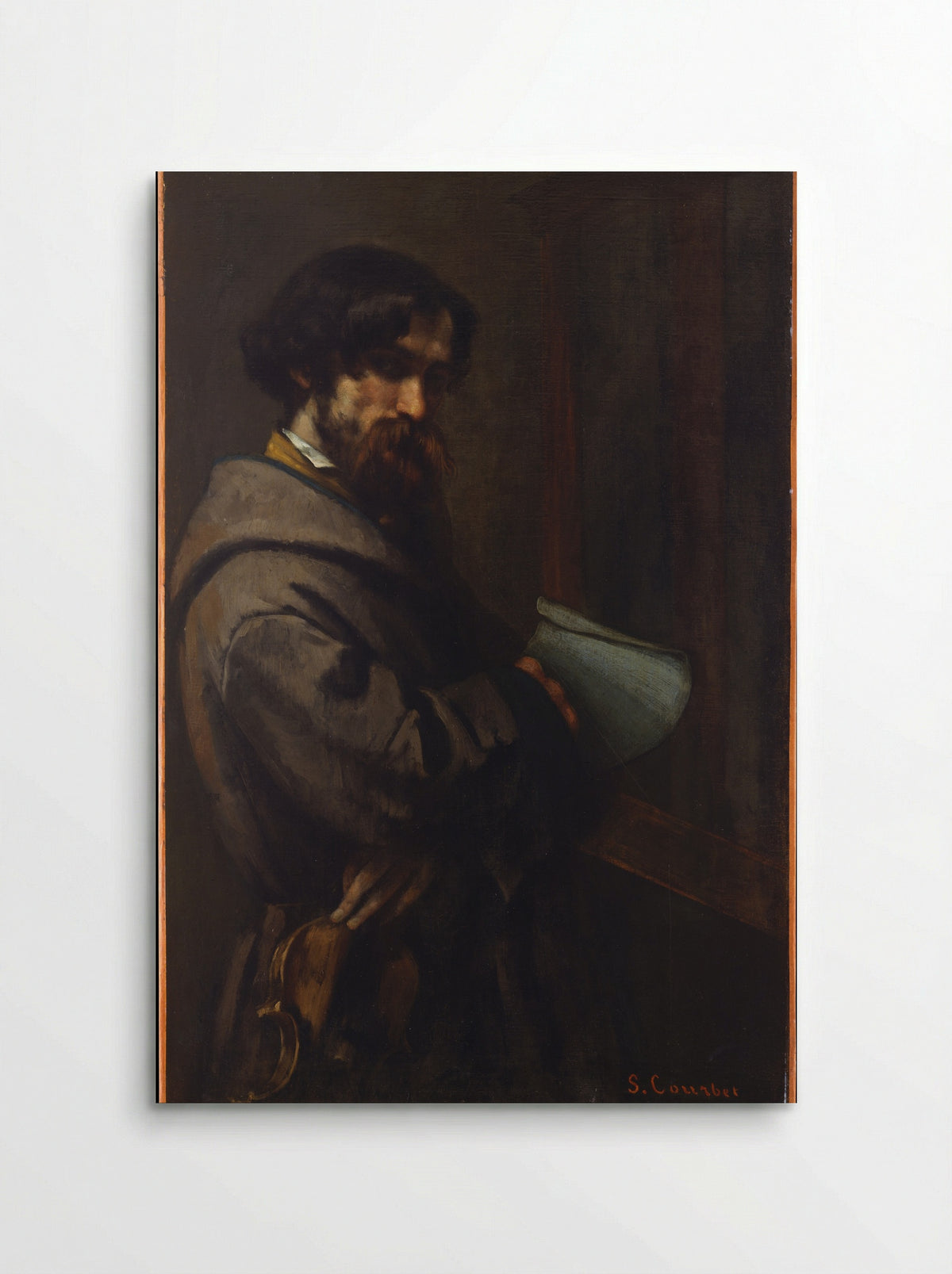 Alphonse Promayet - Gustave Courbet - Poster