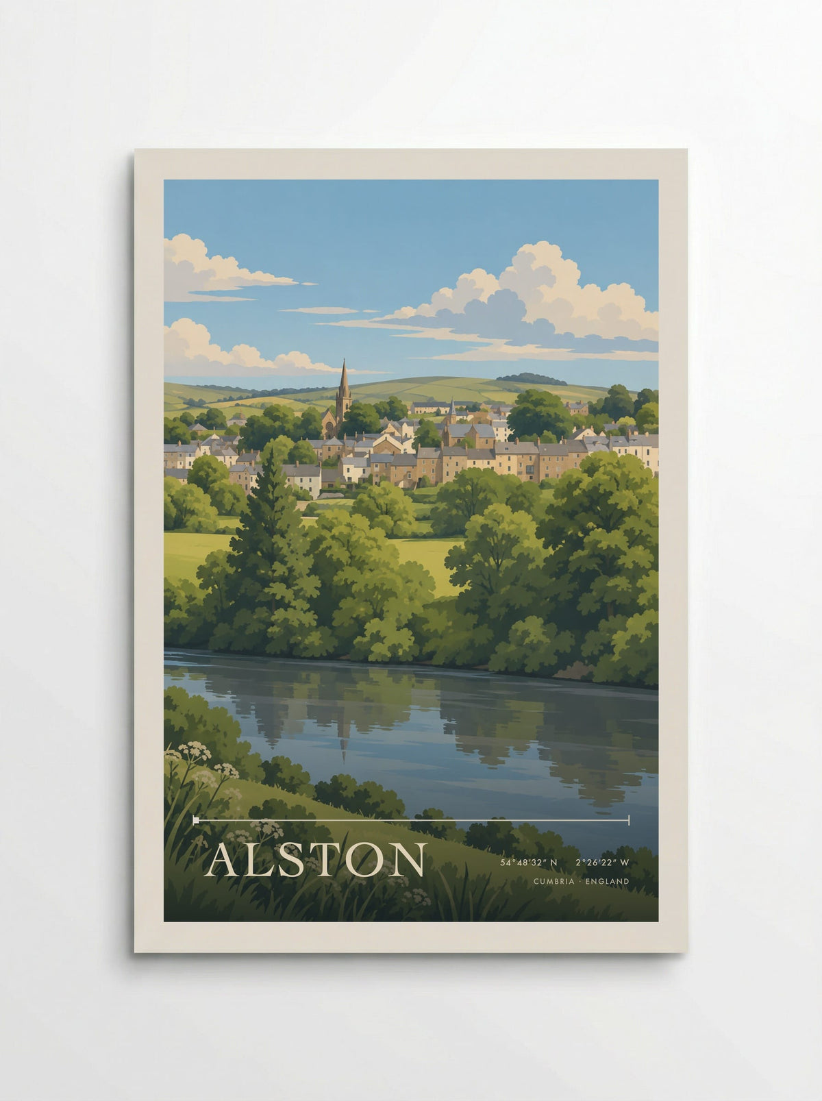 Alston, Cumbria | Travel Poster - Poster