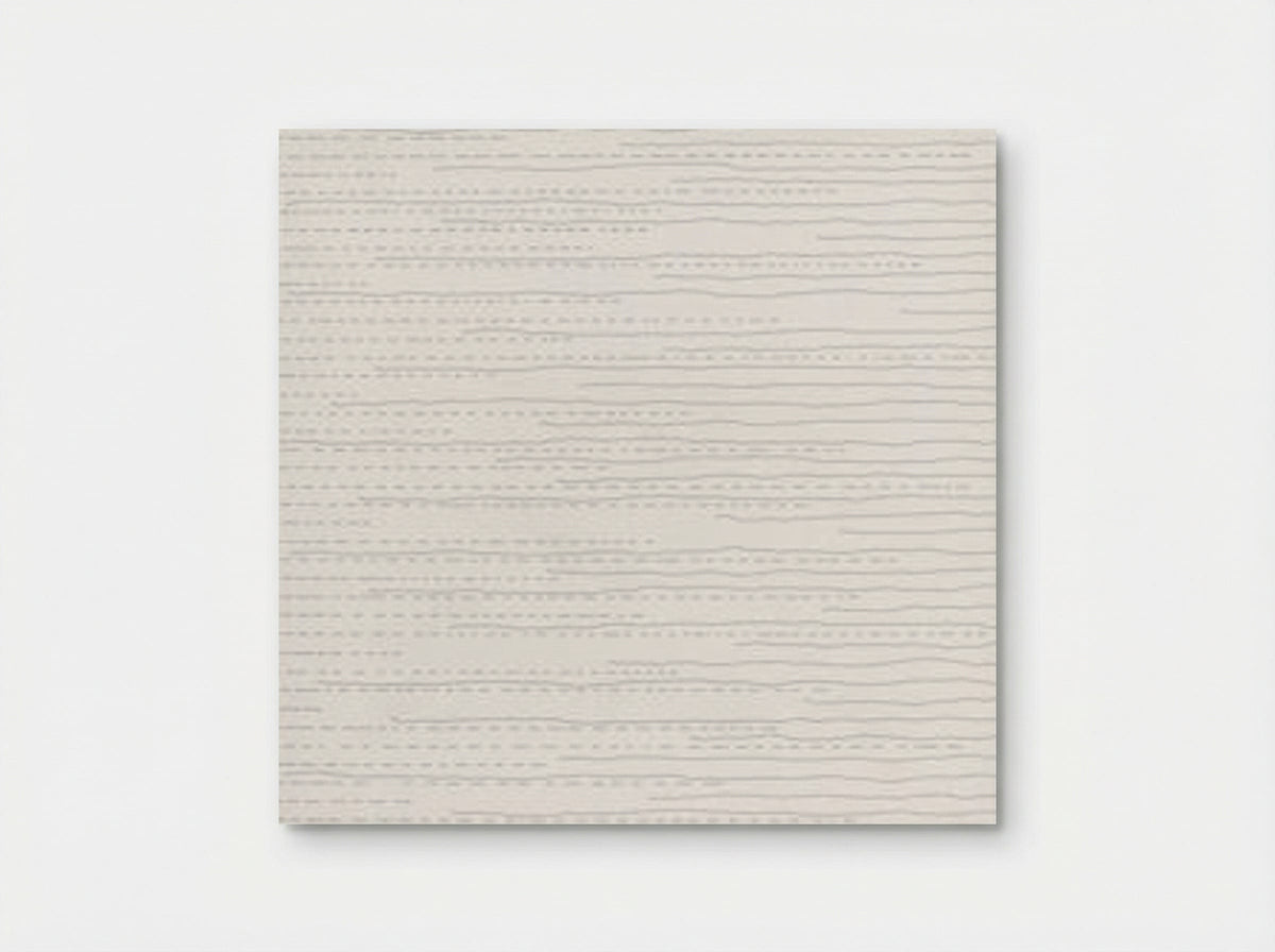 Alternate Not-Straight Lines (From the Right Side) and Broken Lines (From the Left Side) of Random Length - Sol LeWitt - Poster