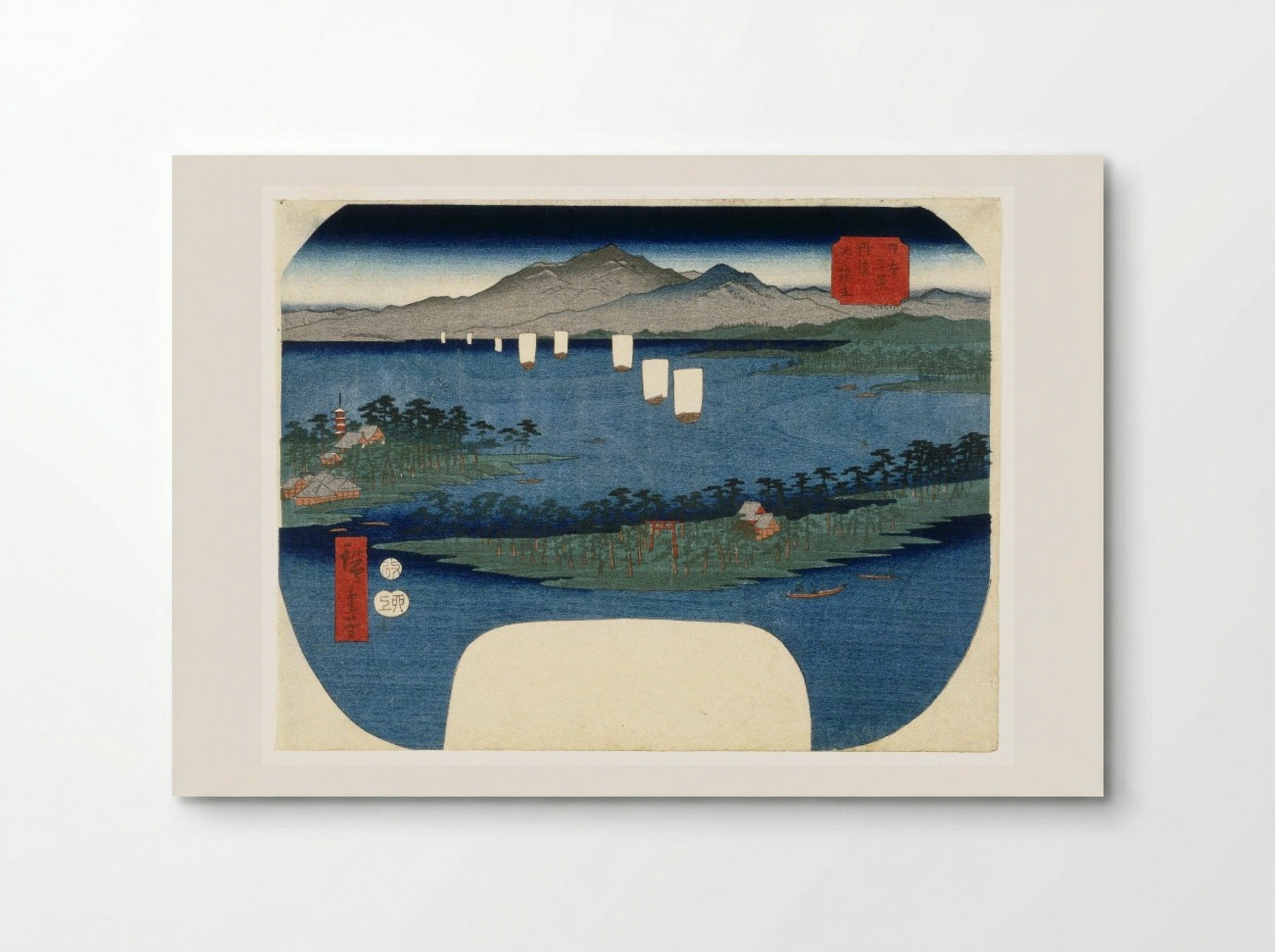 Ama no Hashidate in Tango Province - Utagawa Hiroshige - Poster