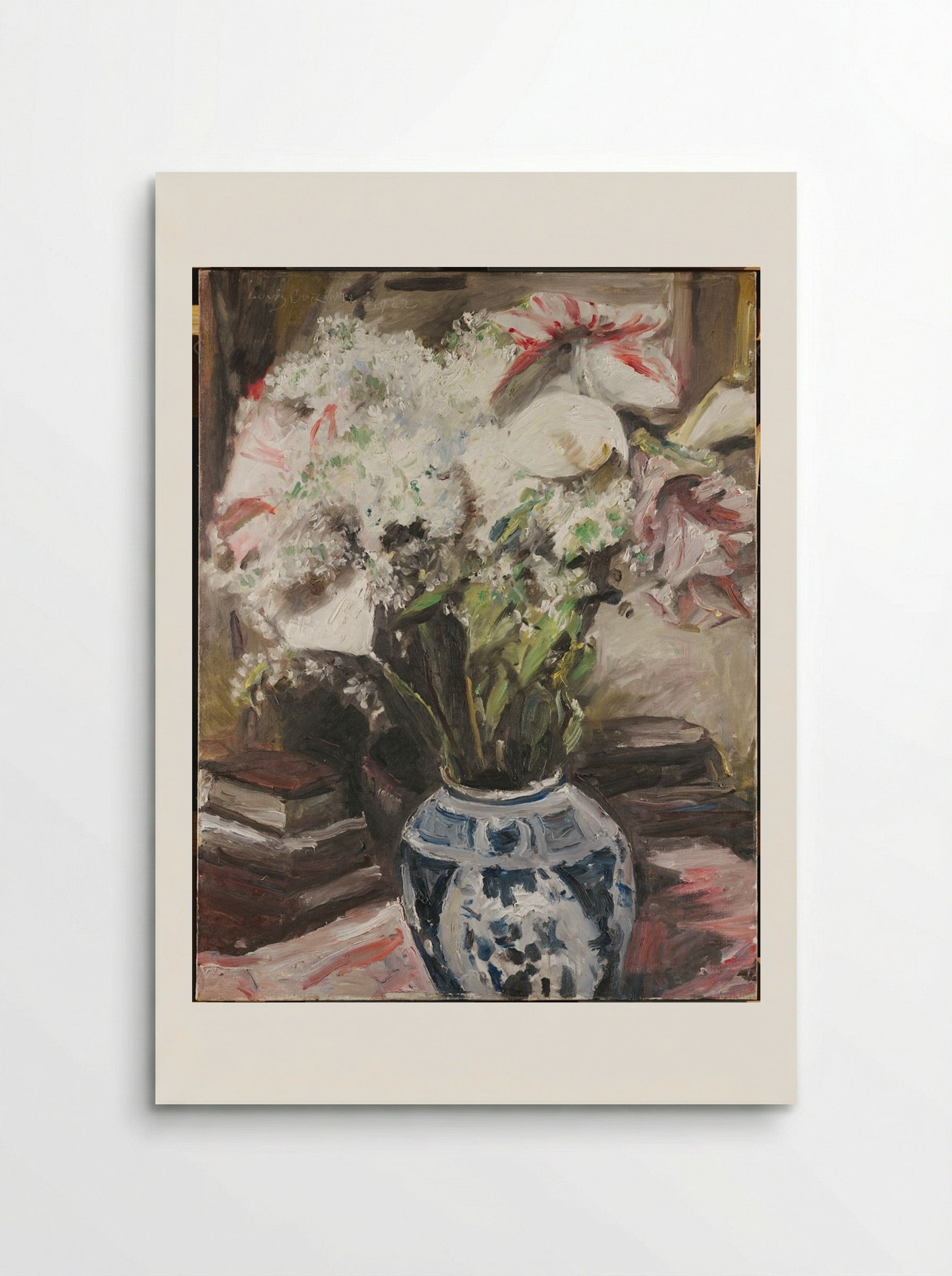 Amaryllis, Calla Lilies, and Lilacs - Lovis Corinth - Poster