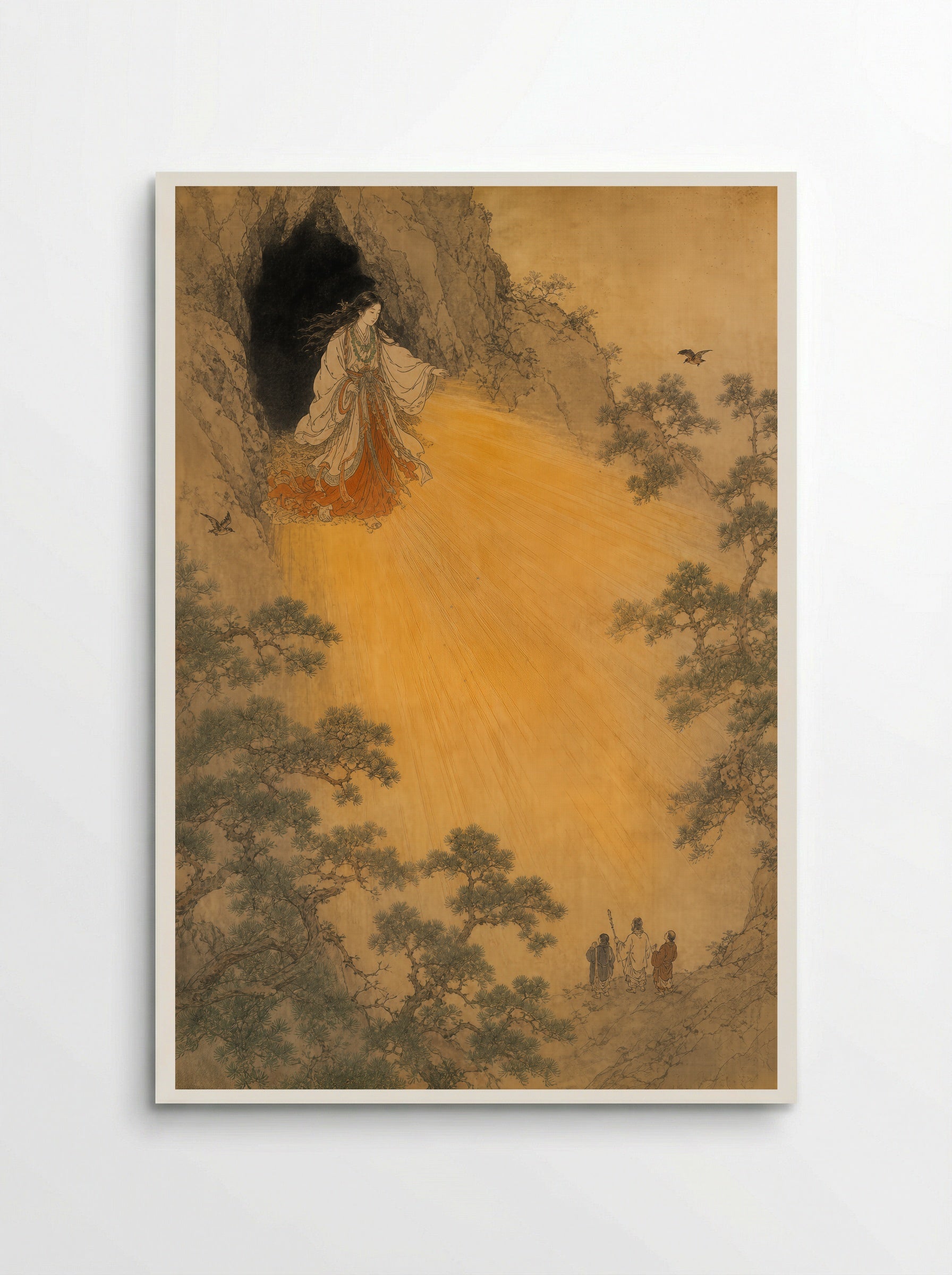 Amaterasu and the Rock-Cave: Light Returns to the World - Poster