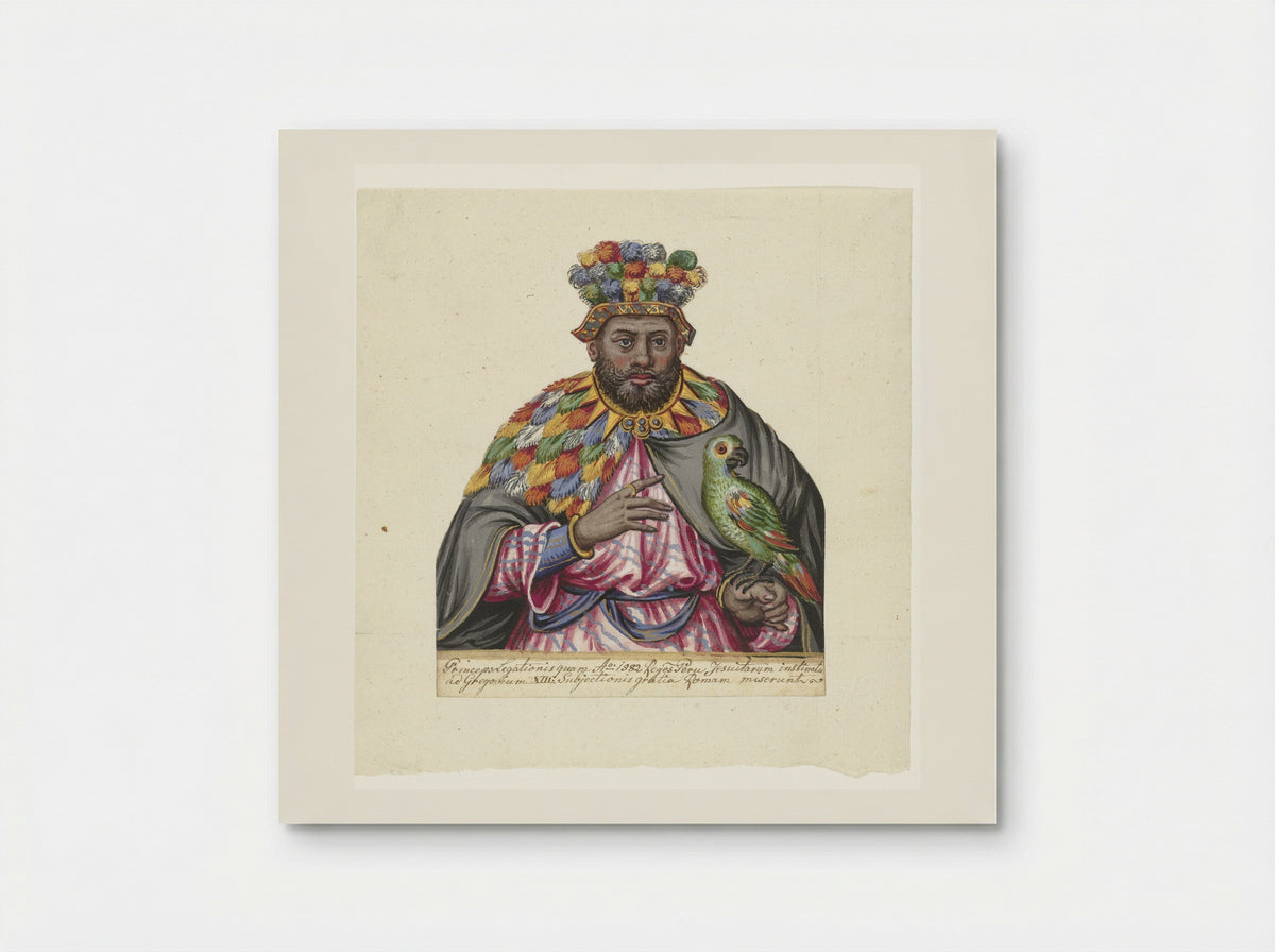 Ambassadeur (Portrait of a Peruvian Envoy) - Lukas de Heere - Poster