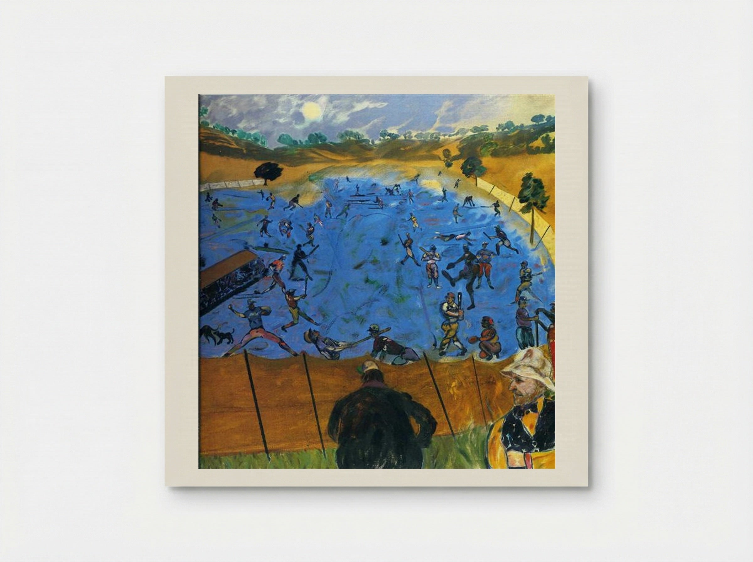 America (Baseball) - R. B. Kitaj - Poster