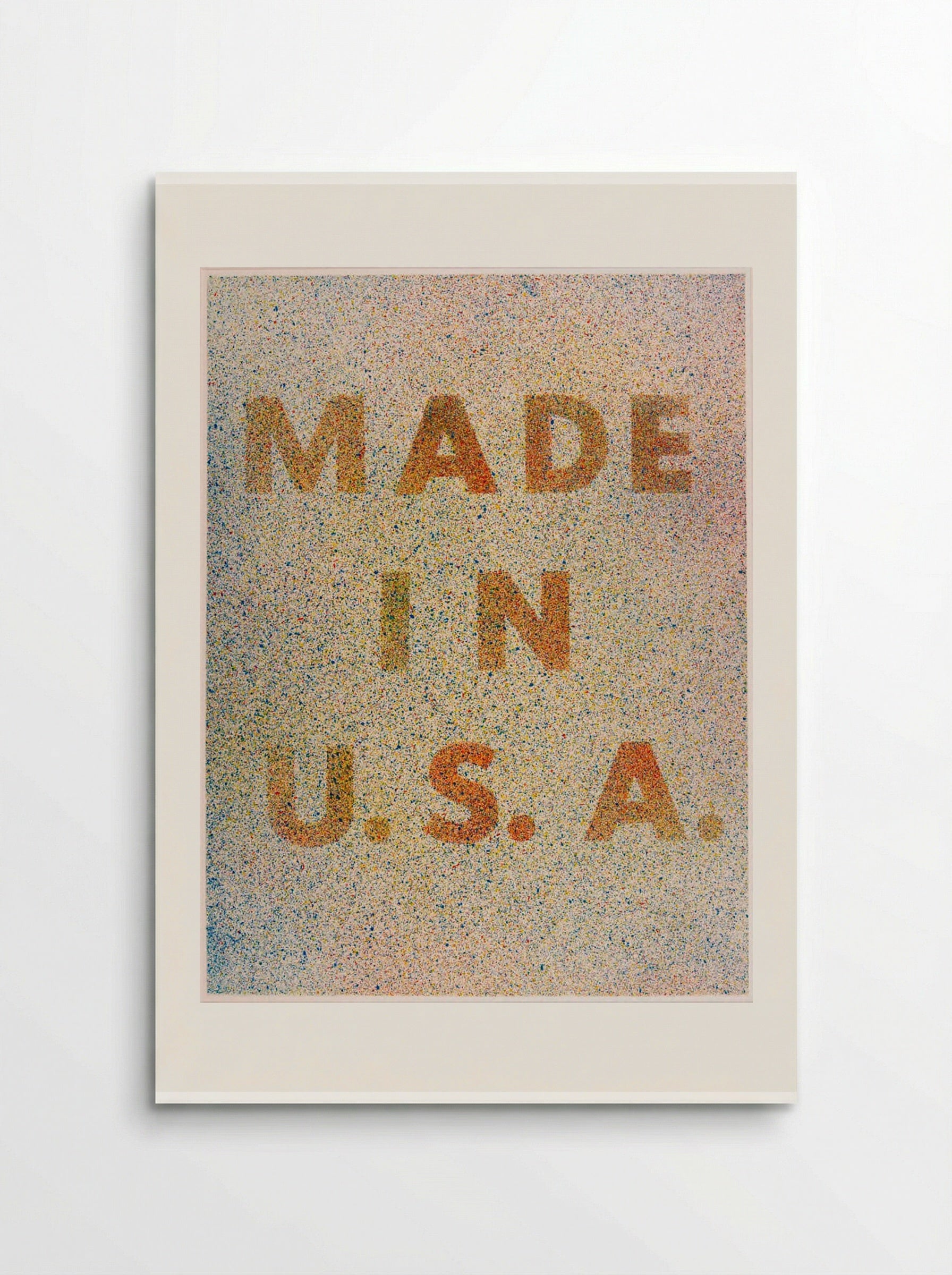 America, Her Best Product (Made in USA) - Edward Ruscha - Poster