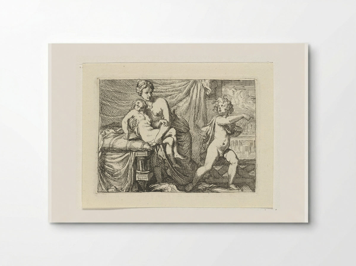 Amor Disguised as Ascanius - Gerard de Lairesse - Poster