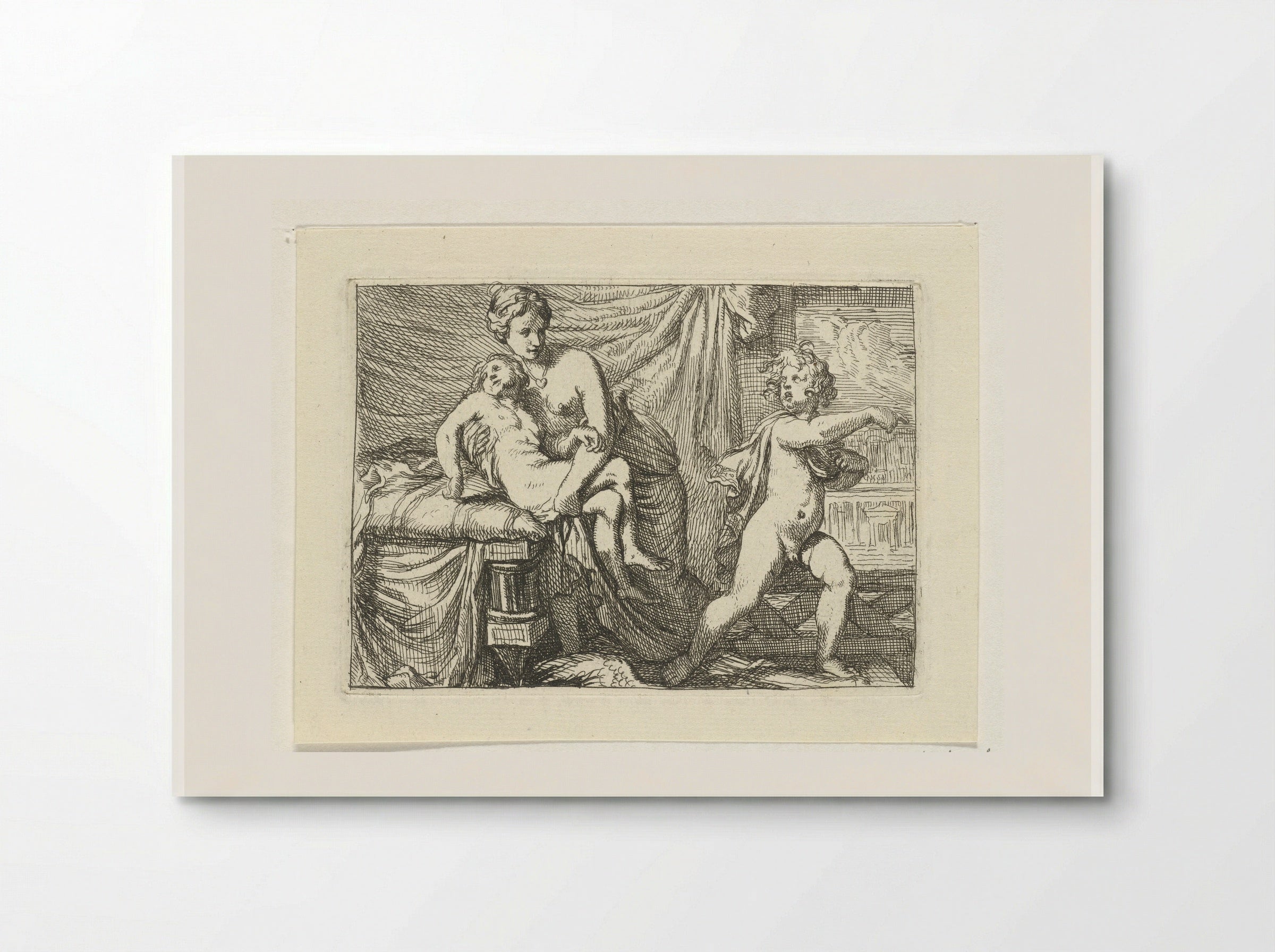 Amor Disguised as Ascanius - Gerard de Lairesse - Poster