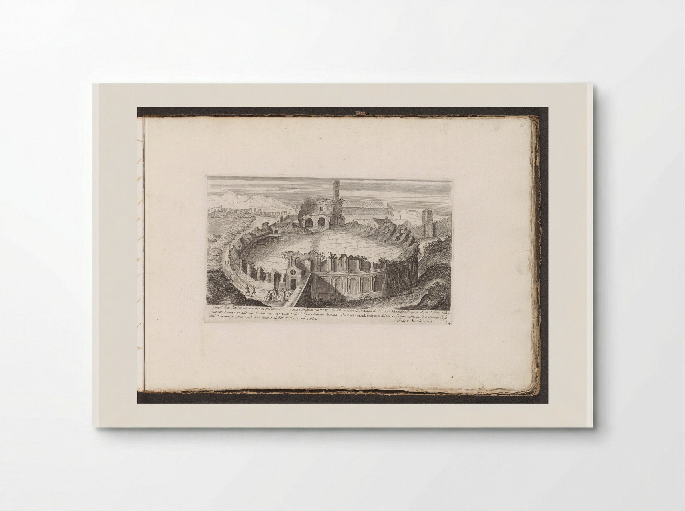 Amphitheatrum Castrense - Giovanni Giacomo de' Rossi - Poster
