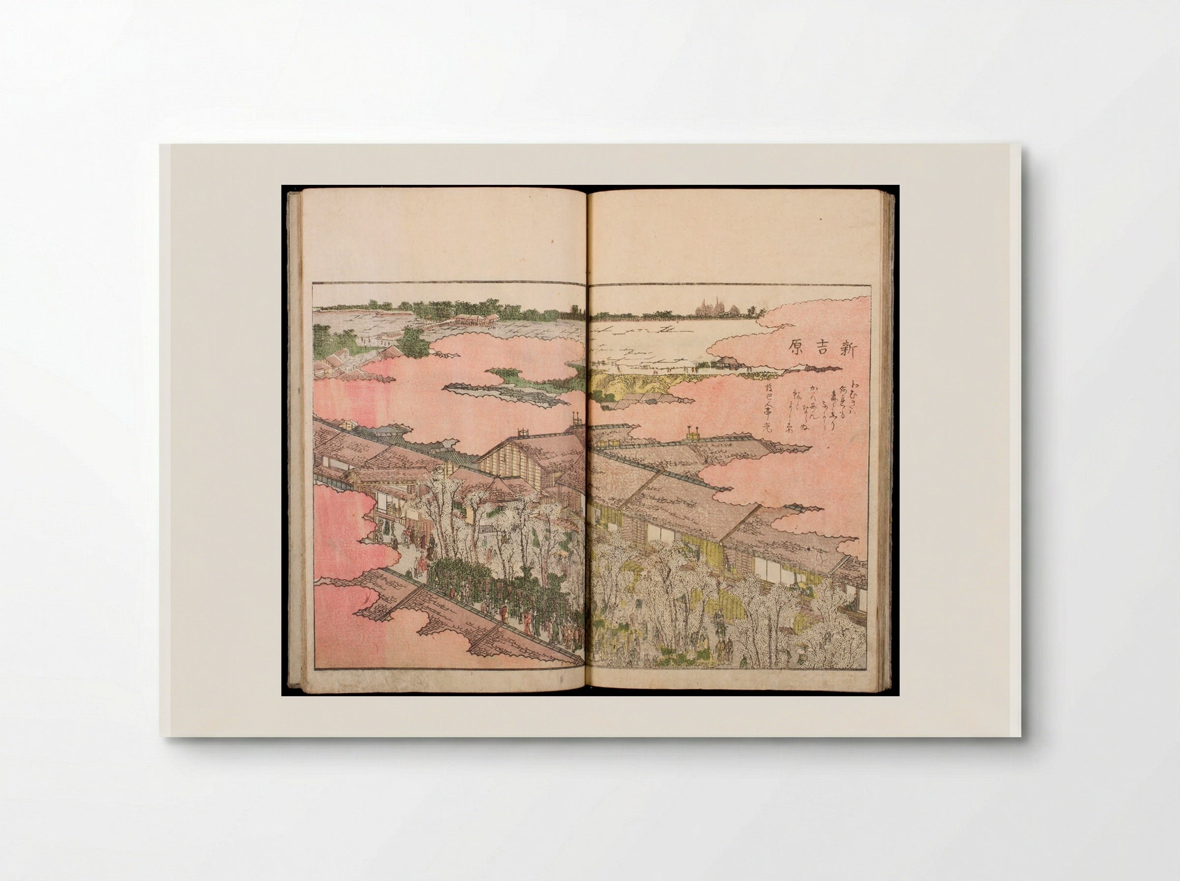 Amusements of the Eastern Capital - Katsushika Hokusai - Poster