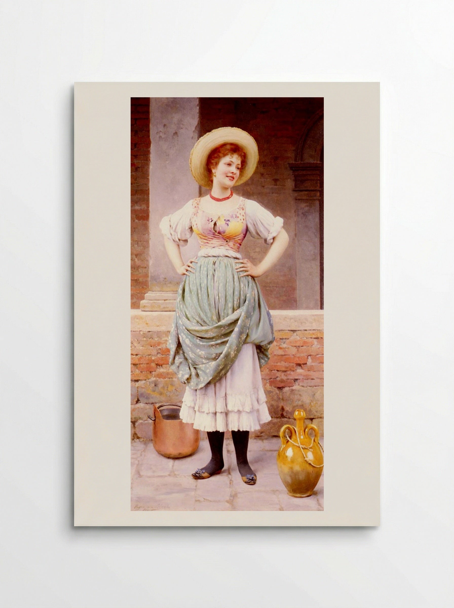 An Affectionate Glance - Eugene de Blaas - Poster