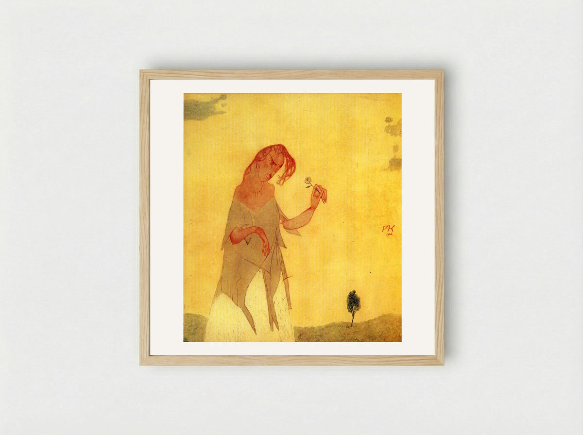 An Allegory of Propaganda - Paul Klee - Framed Print Wood