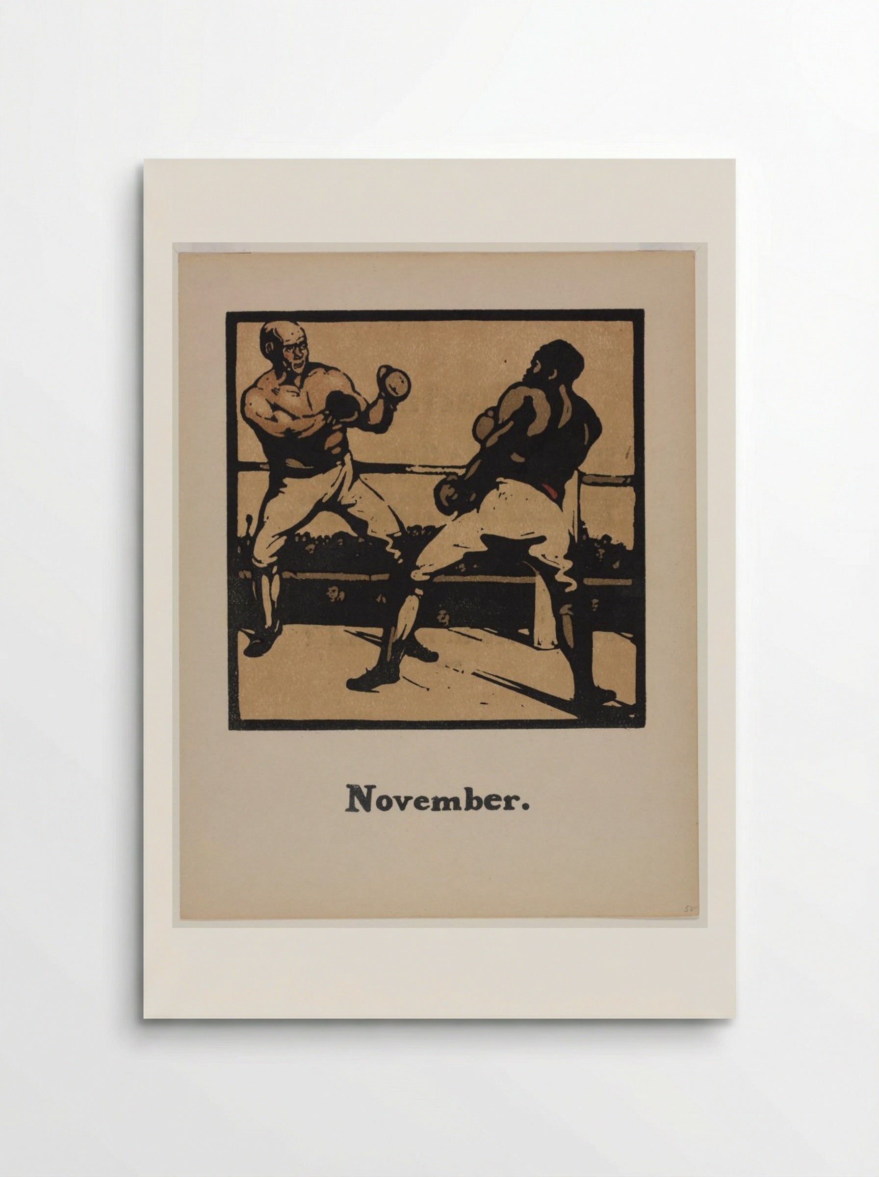 An Almanac of Twelve Sports: Boxing - William Nicholson - Poster