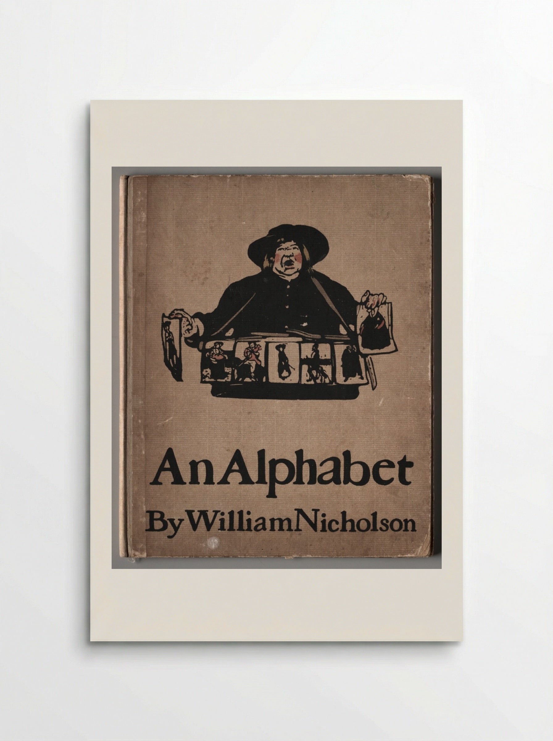 An Alphabet: Cover - William Nicholson - Poster