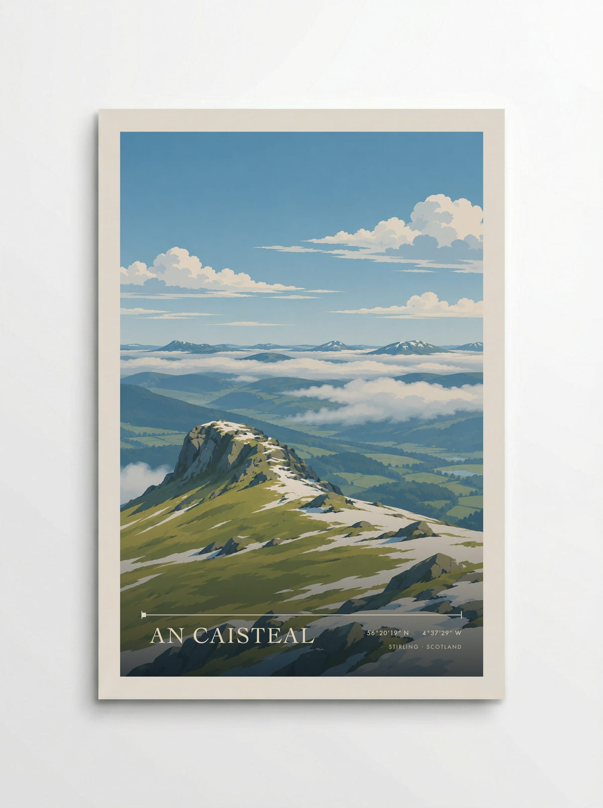 An Caisteal, Stirling | Travel Poster - Poster