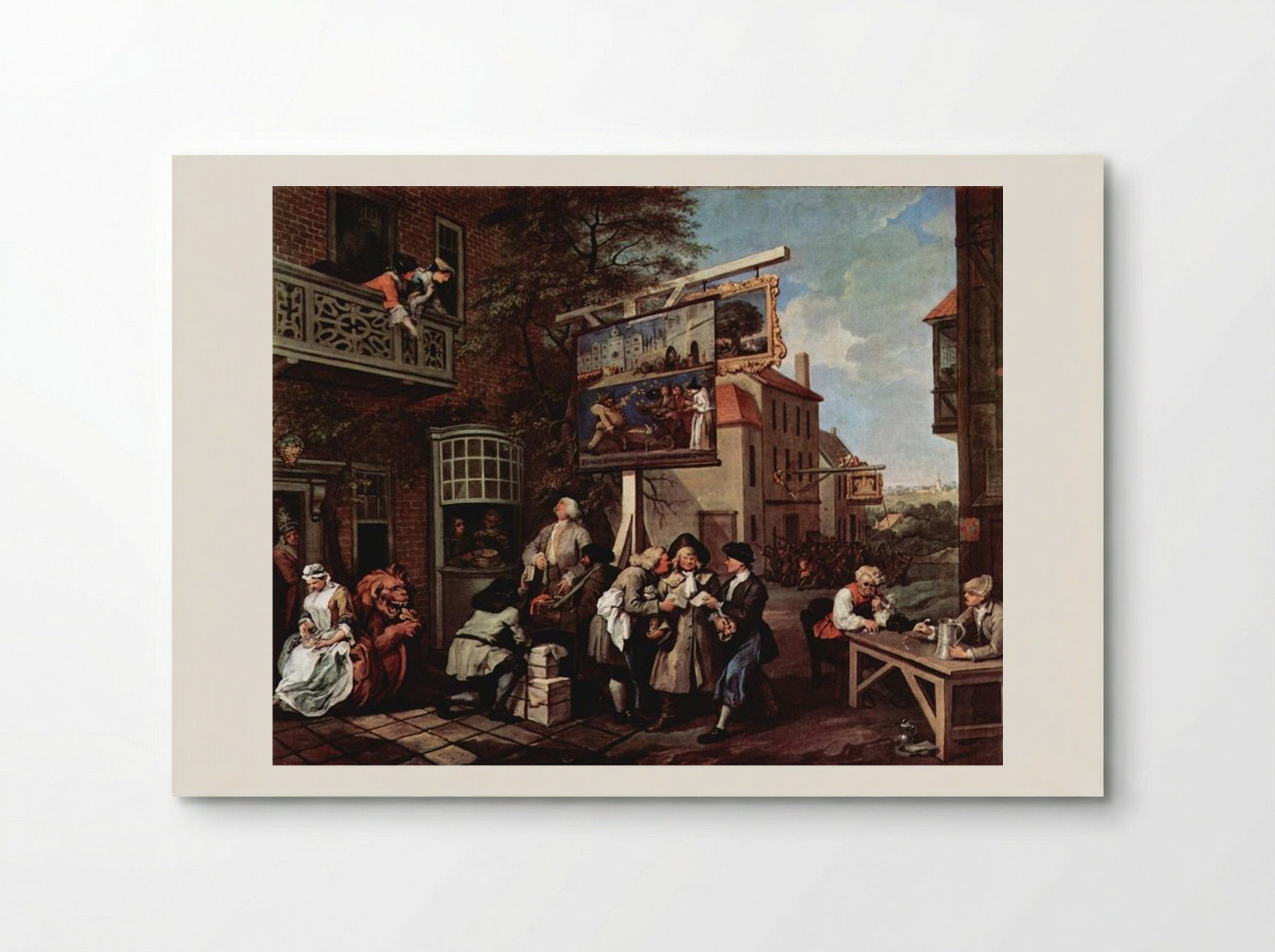 An Election Entertainment - William Hogarth - Poster