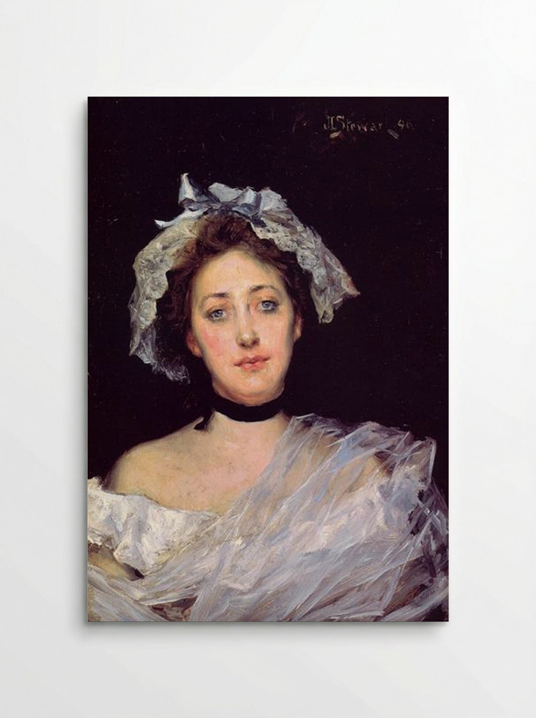 An English Lady - Julius LeBlanc Stewart - Poster