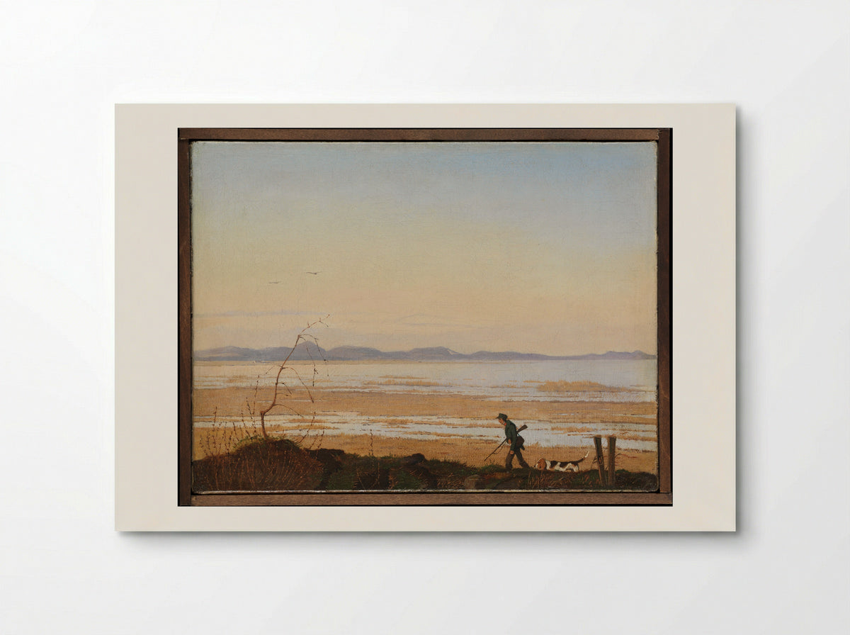 An Evening beside Lake Arresø - Johan Thomas Lundbye - Poster