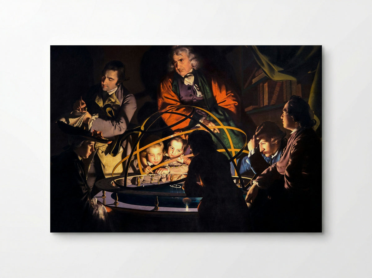 An Experiment on a Bird in the Air Pump - Joseph Wright - Poster