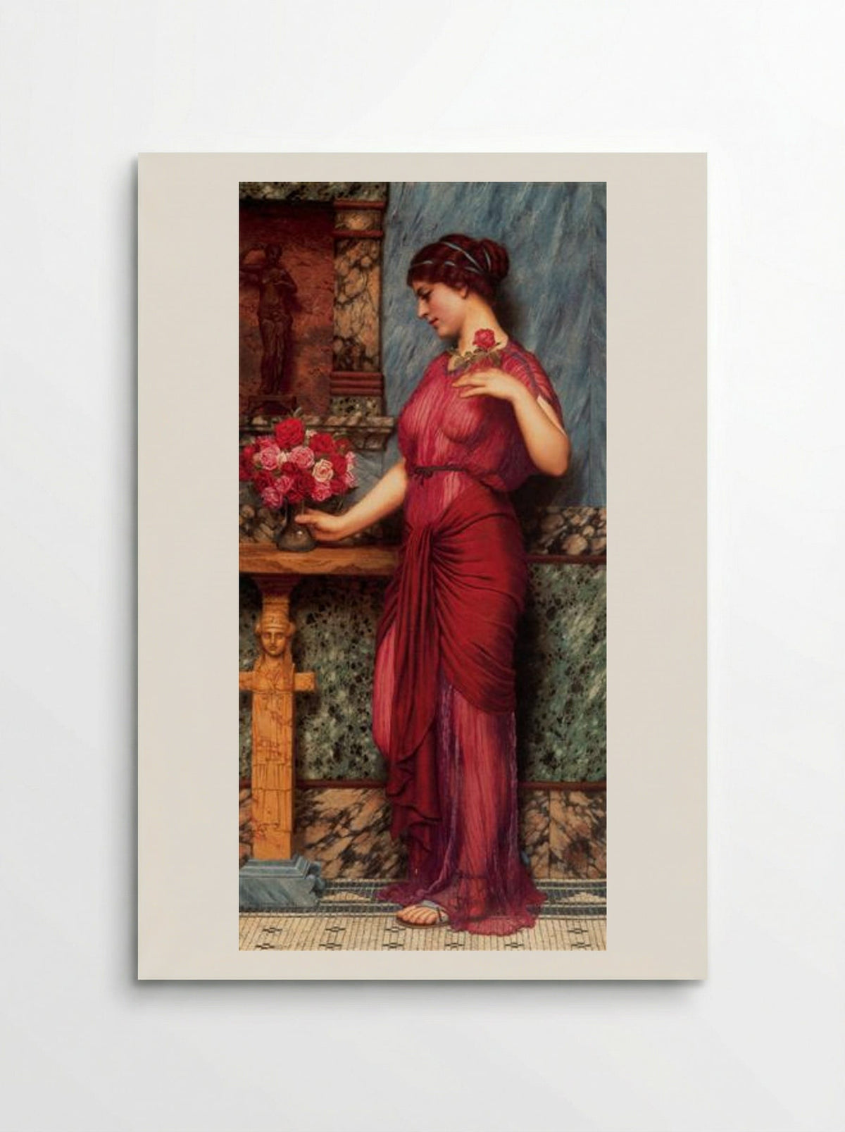 An Offering to Venus - John William Godward - Poster