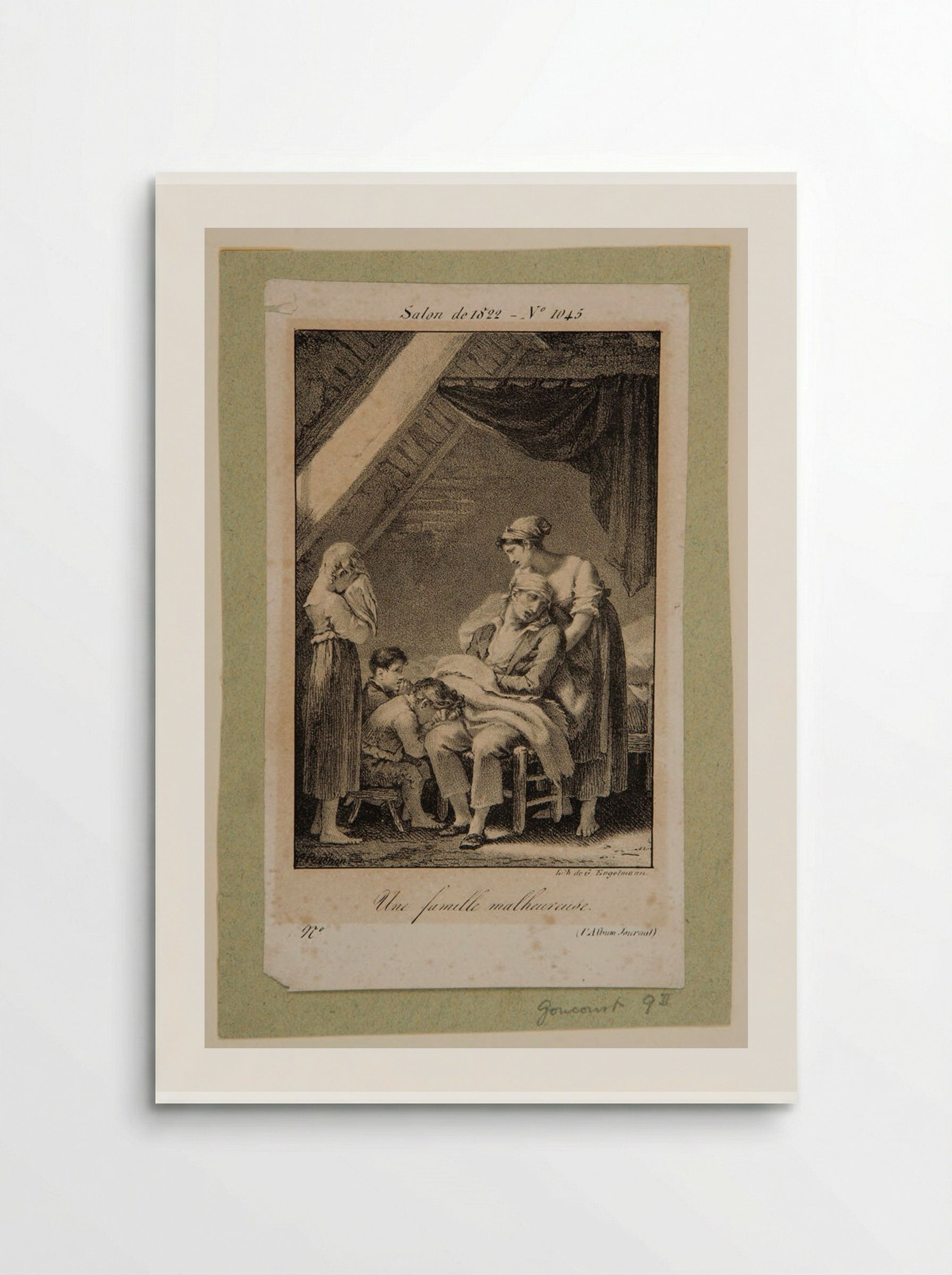 An Unhappy Family - Pierre-Paul Prud'hon - Poster